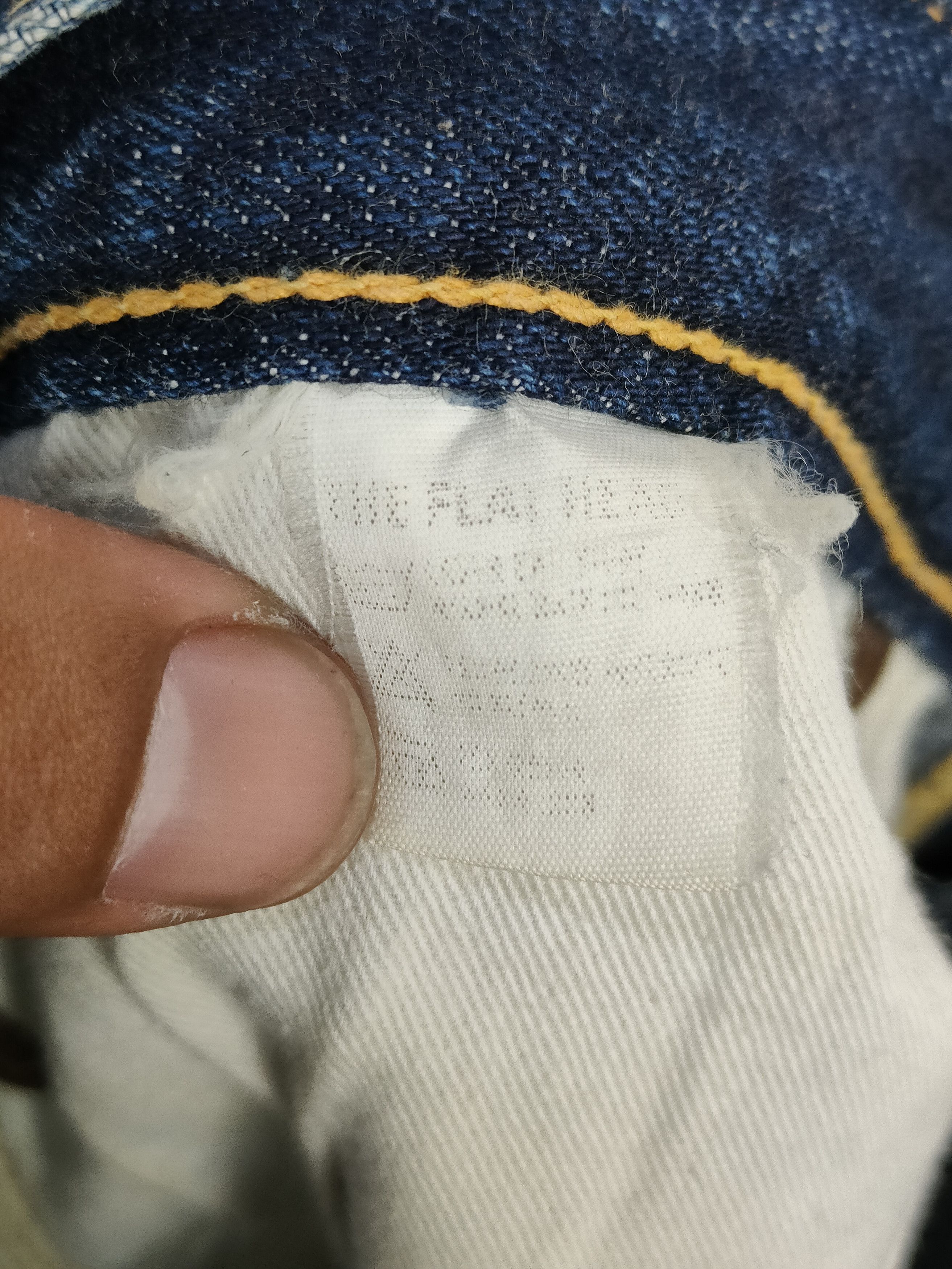 The Flat Head × Vintage Vintage Selvedge Flat Head Denim Pant Size US 31 - 9 Thumbnail