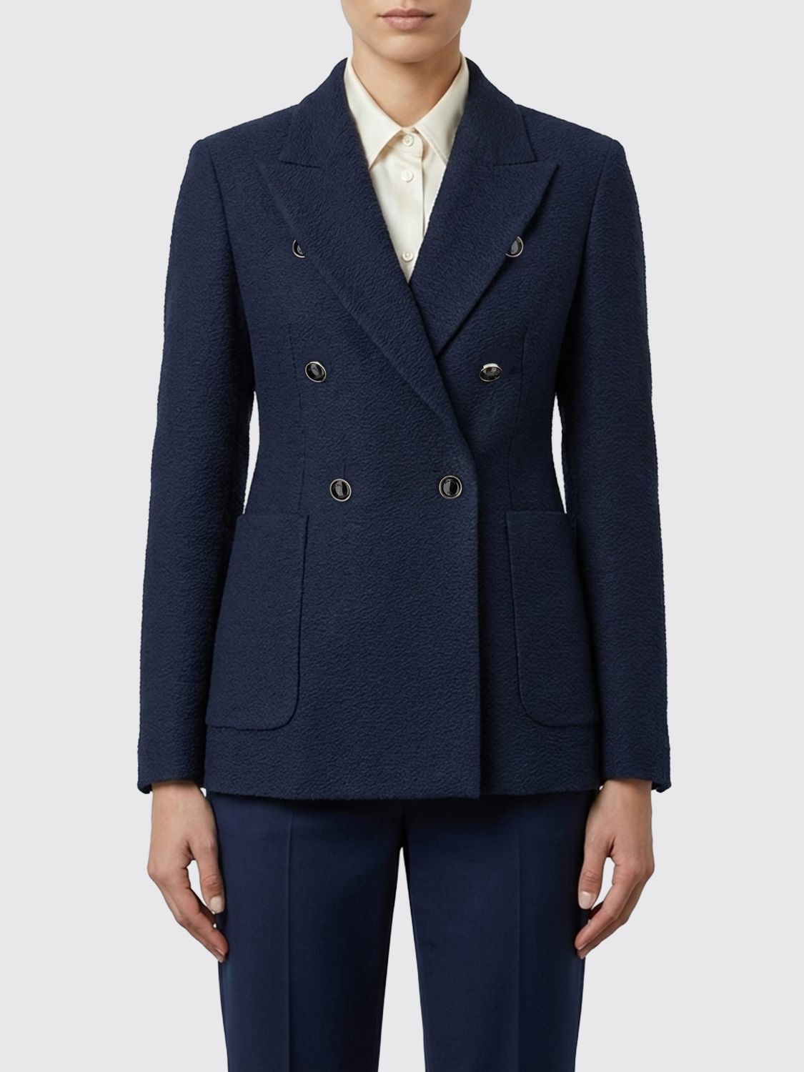 Max Mara Jacket Woman Blue