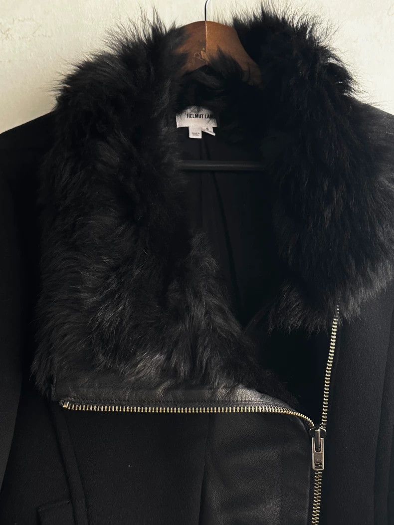 Helmut Lang helmut lang Angora rabbit fur patchwork jacket 2502-Nextarr Size US S / EU 44-46 / 1 - 2 Thumbnail