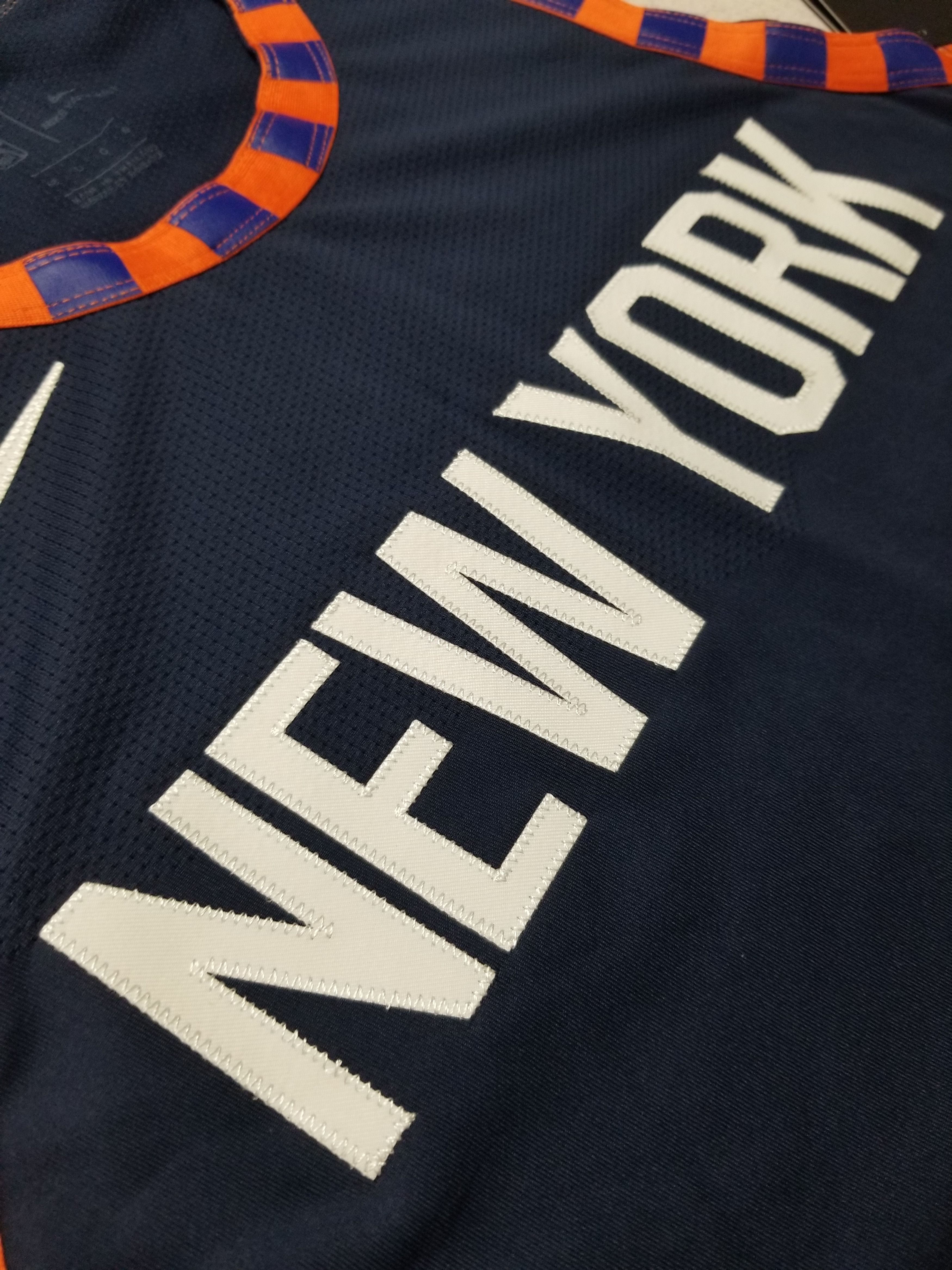 Nike Nike Vaporknit New York Knicks Authentic Blank NBA Jersey Size US L / EU 52-54 / 3 - 5 Thumbnail