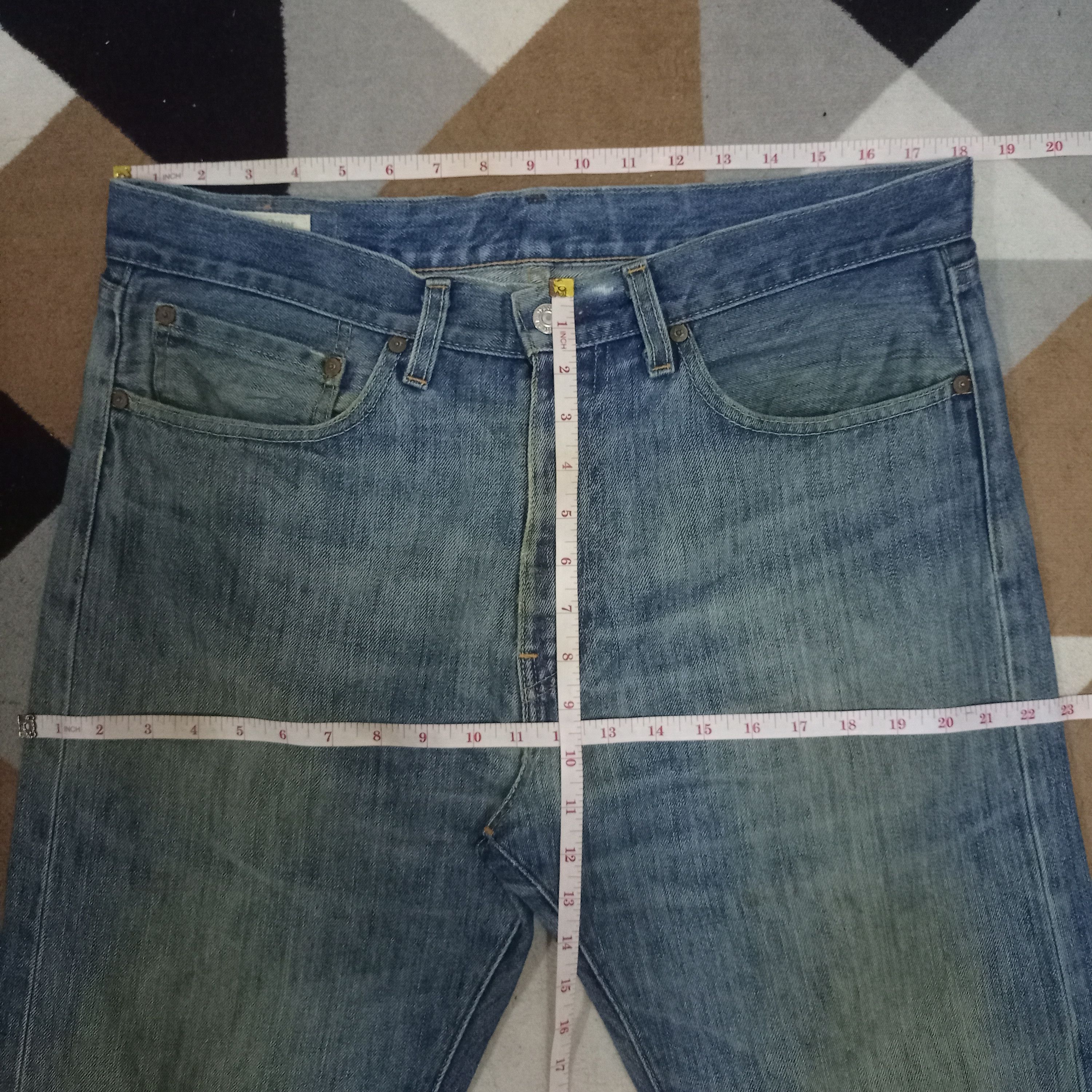 Levi's Vintage USA Levis Big E Mud Wash Baggy Jeans 36x31 Size US 36 / EU 52 - 10 Thumbnail