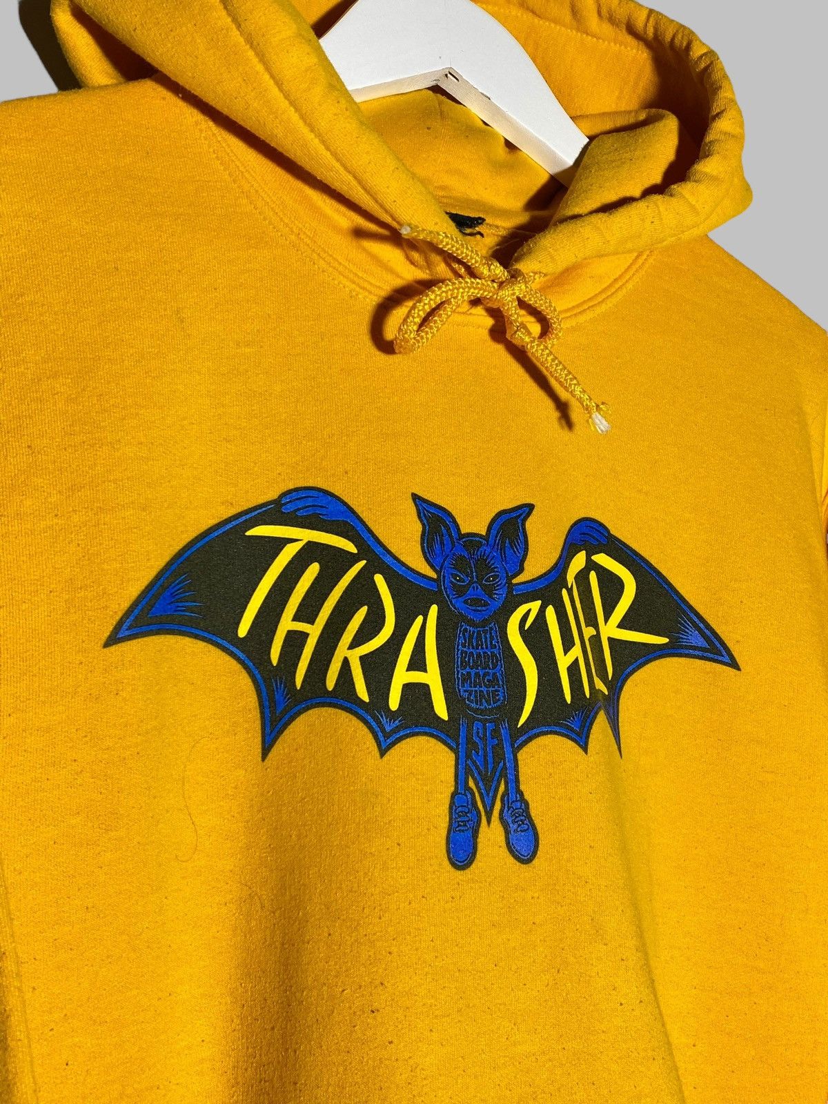 Thrasher × Vintage Thrasher Bat Graphic Print Men’s Hoodie Skateboarding Y2k Size US S / EU 44-46 / 1 - 3 Thumbnail