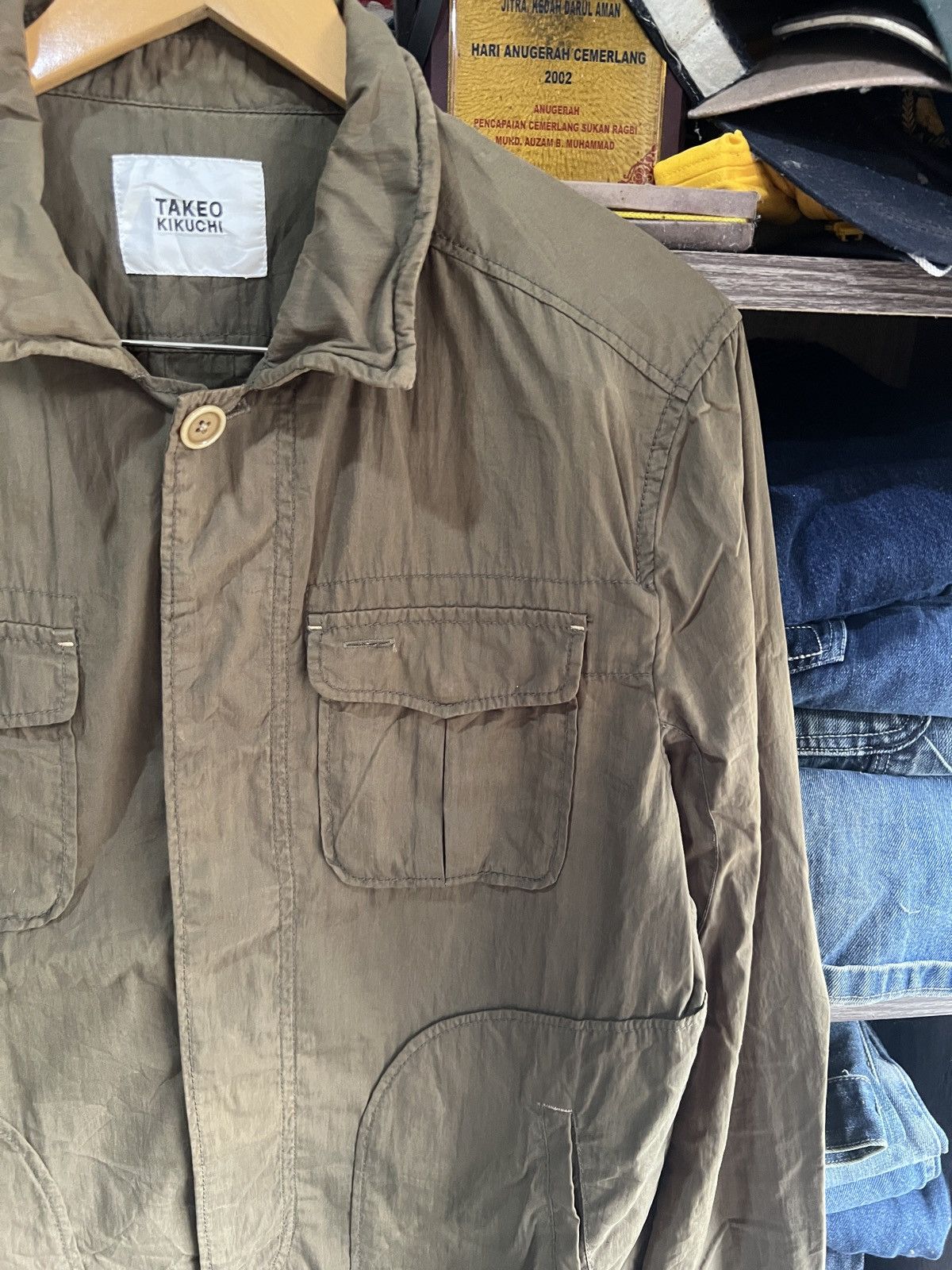 Takeo Kikuchi 🔥Takeo Kikuchi Button Up Overshirt Size US M / EU 48-50 / 2 - 5 Thumbnail