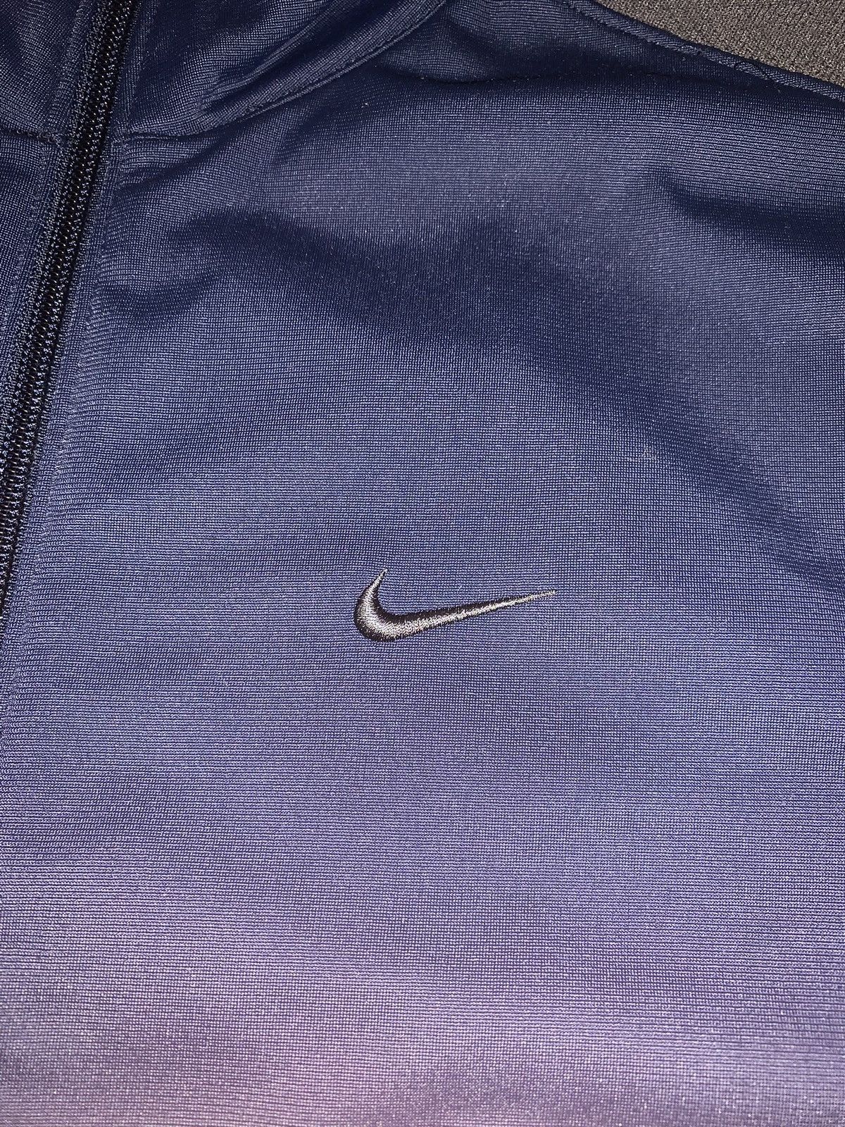 Nike Vintage Y2K Nike Navy Blue Zip Up Double Zipper Track Jacket Size US S / EU 44-46 / 1 - 3 Thumbnail