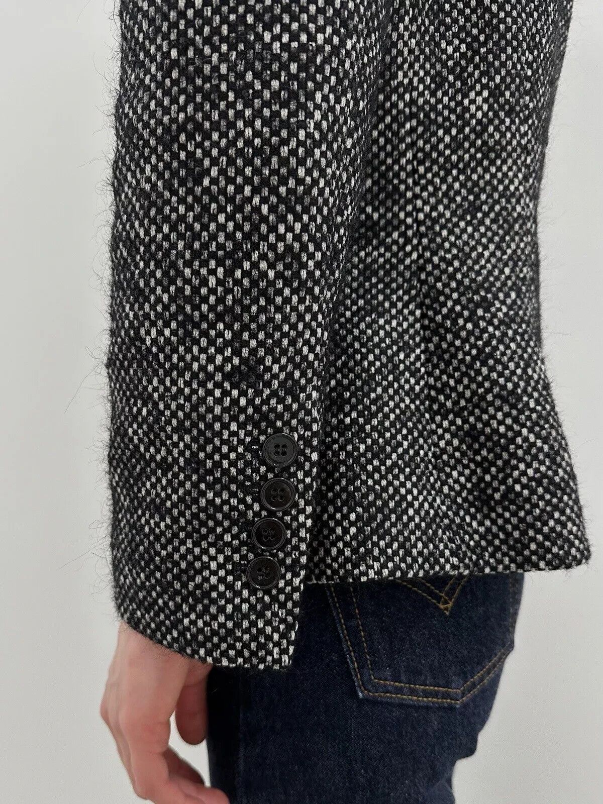 Dolce & Gabbana Dolce & Gabbana Women Fitted Blazer Coat Jacket Wool Alpaca Size M / US 6-8 / IT 42-44 - 10 Thumbnail