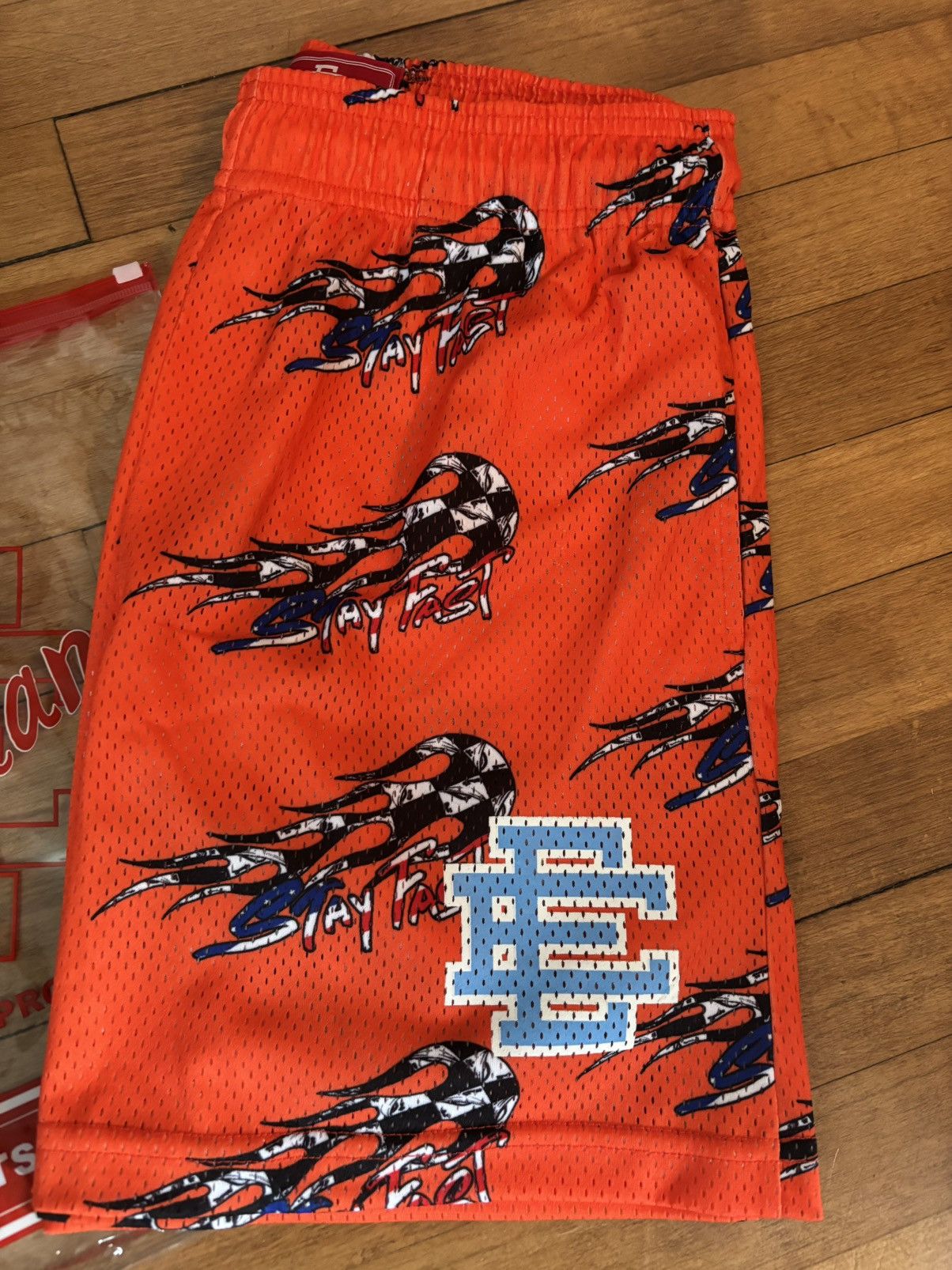 Eric Emanuel × Matty Boy Eric Emanuel x Matty Boy Stay Fast Shorts Size US 30 / EU 46 - 2 Thumbnail