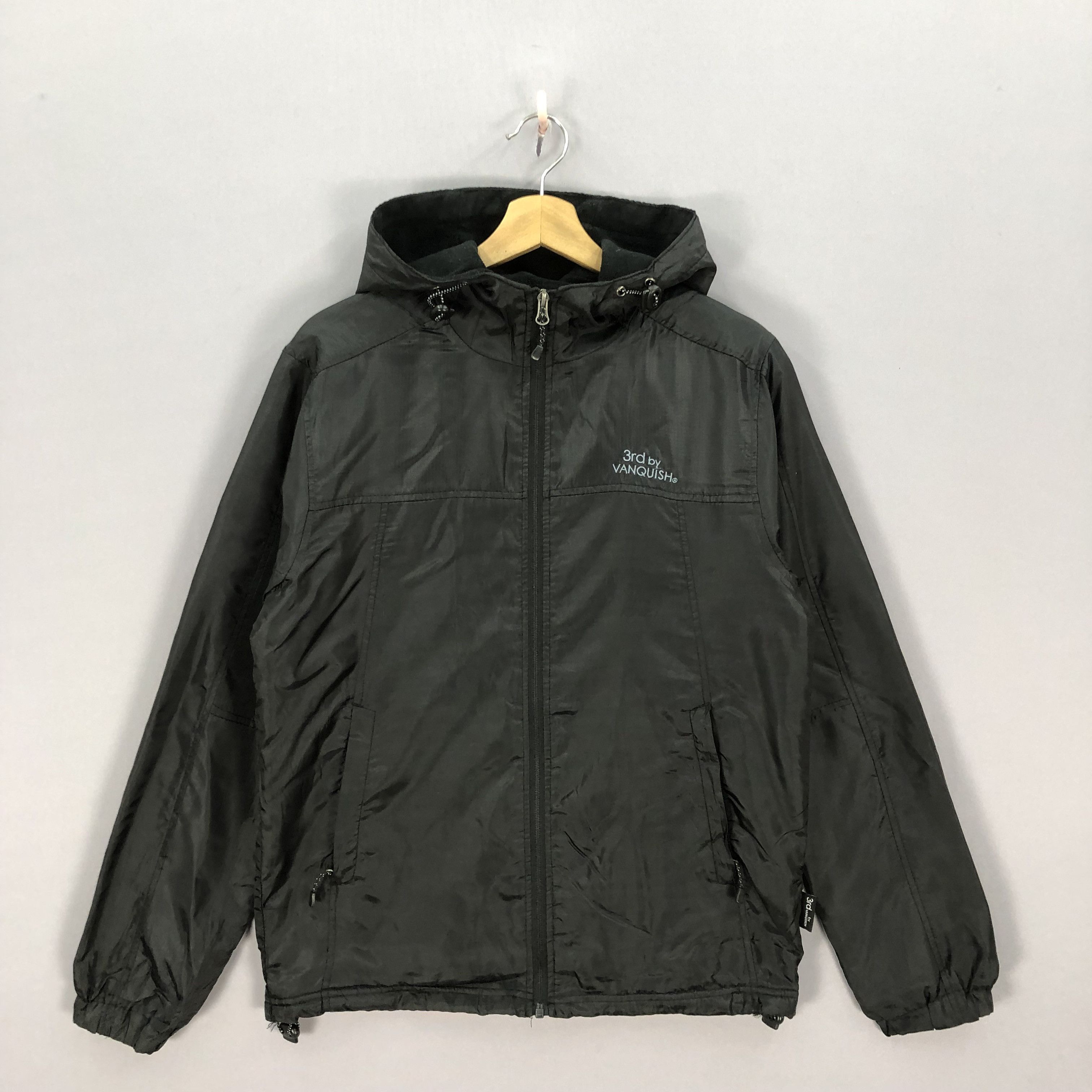 Japanese Brand Vintage 3rd by Vanquish Windbreaker Fleece Zipper Jacket Size US M / EU 48-50 / 2 - 1 Thumbnail