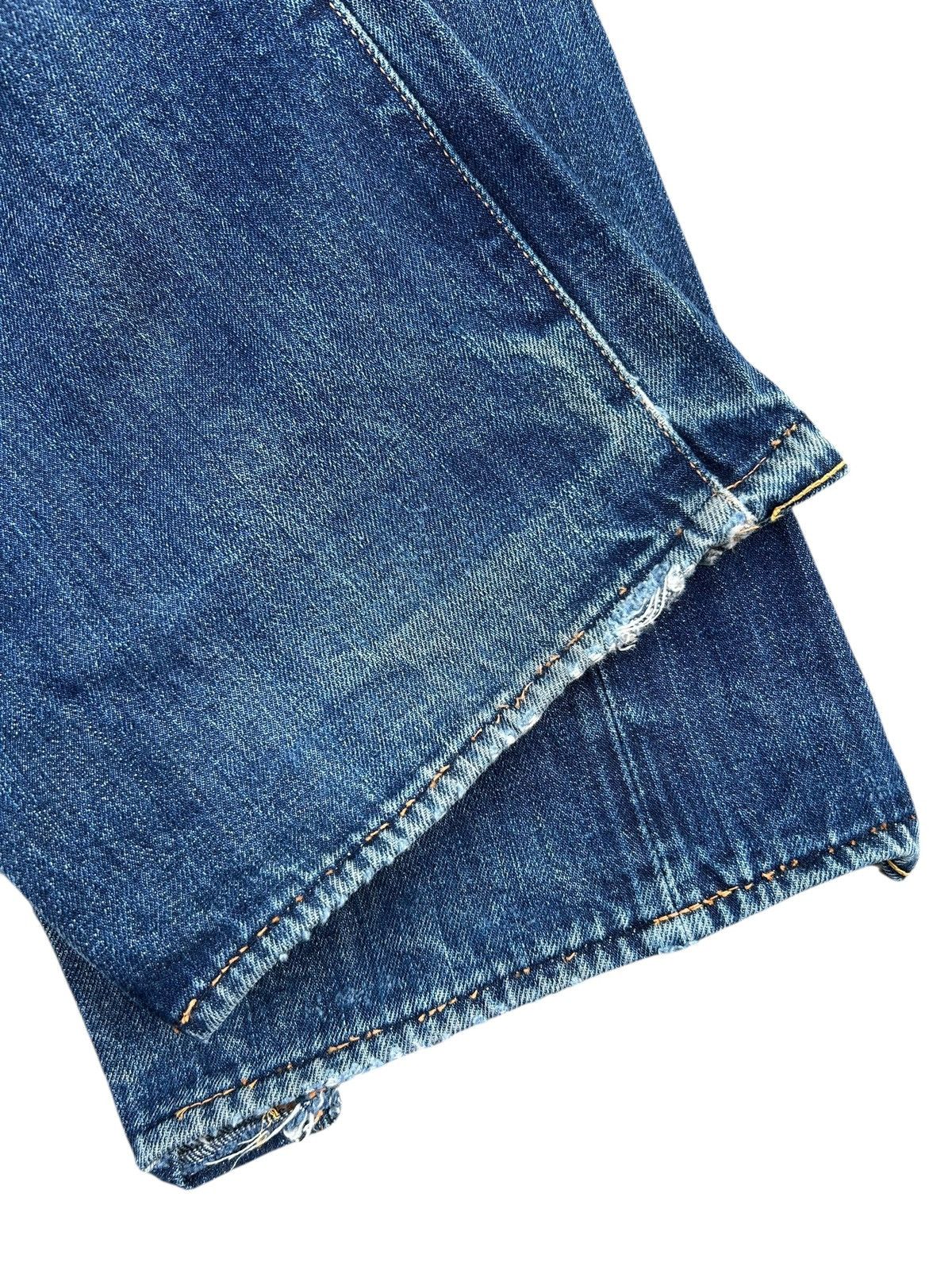 Kapital Thrashed Vintage Evisu Selvedge No1 Special Denim Jeans Size US 37 - 11 Thumbnail