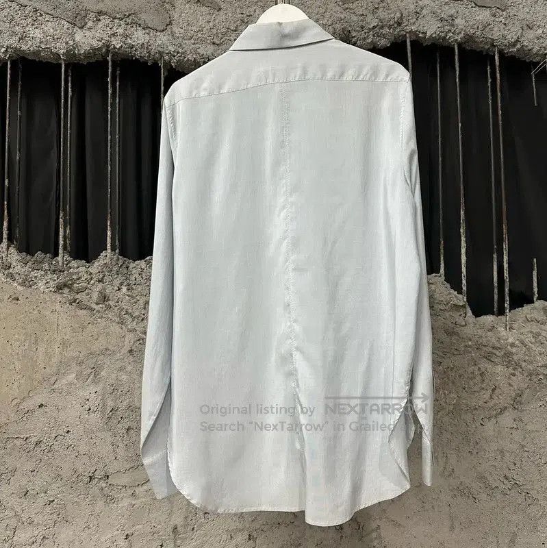 Dior Dior Long Sleeve Silk Shirt in Dark Gray . Size US M / EU 48-50 / 2 - 1 Thumbnail