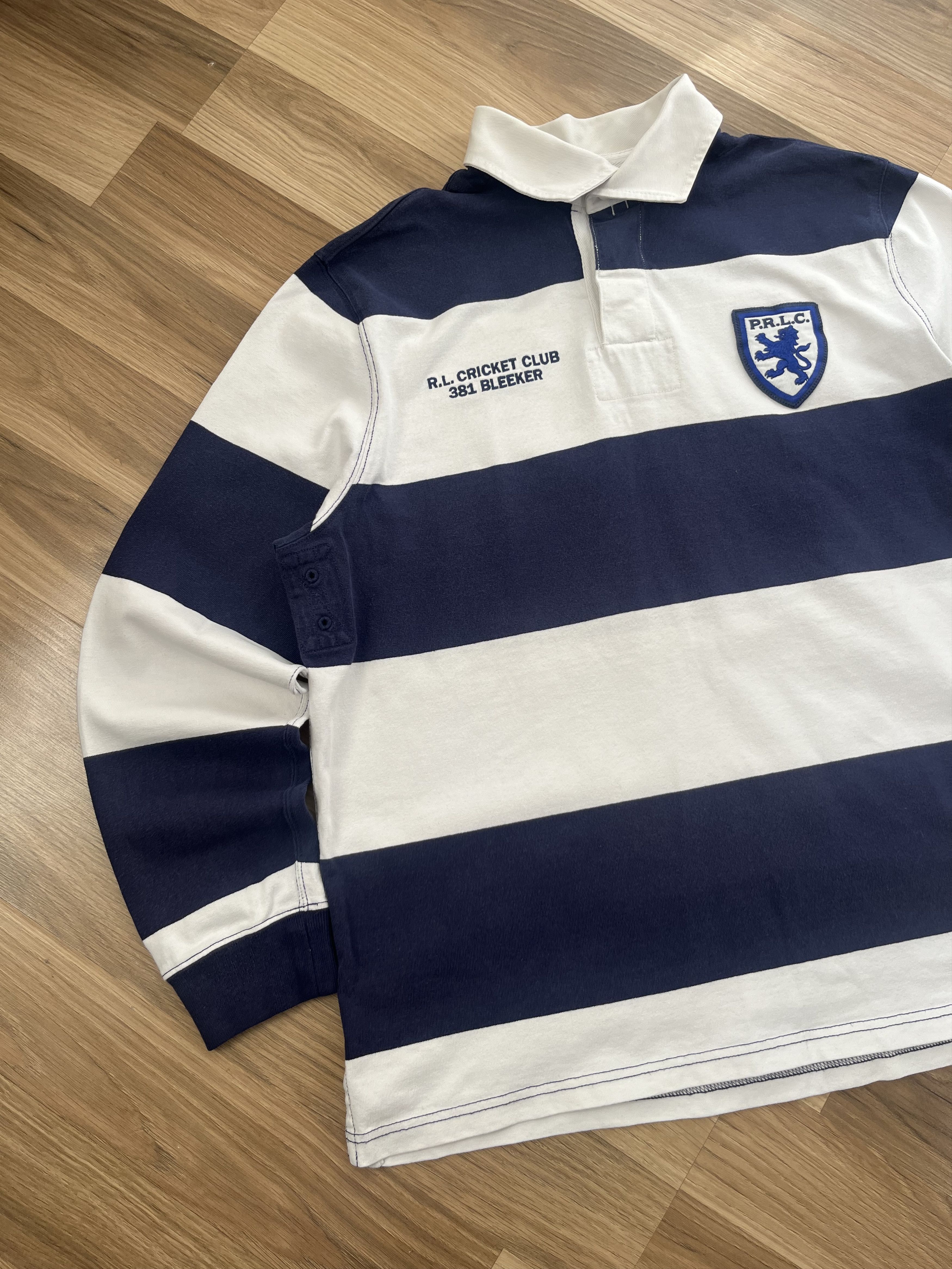 Polo Ralph Lauren Polo Ralph Lauren RL Cricket Club 381 Bleeker Vintage Size US XL / EU 56 / 4 - 4 Thumbnail