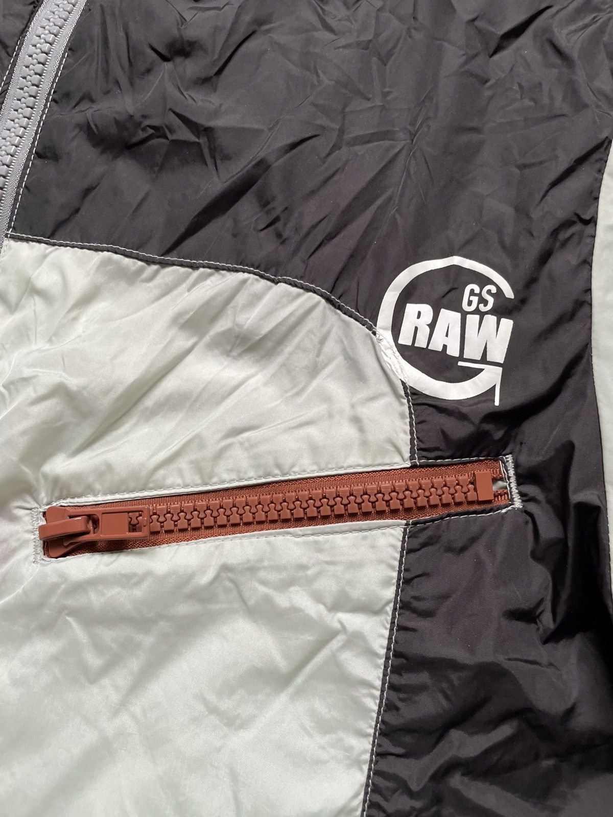 G-Star Vintage 90s G Star Raw 500 Logo Denim Speed Racing Jacket L Size US L / EU 52-54 / 3 - 4 Thumbnail