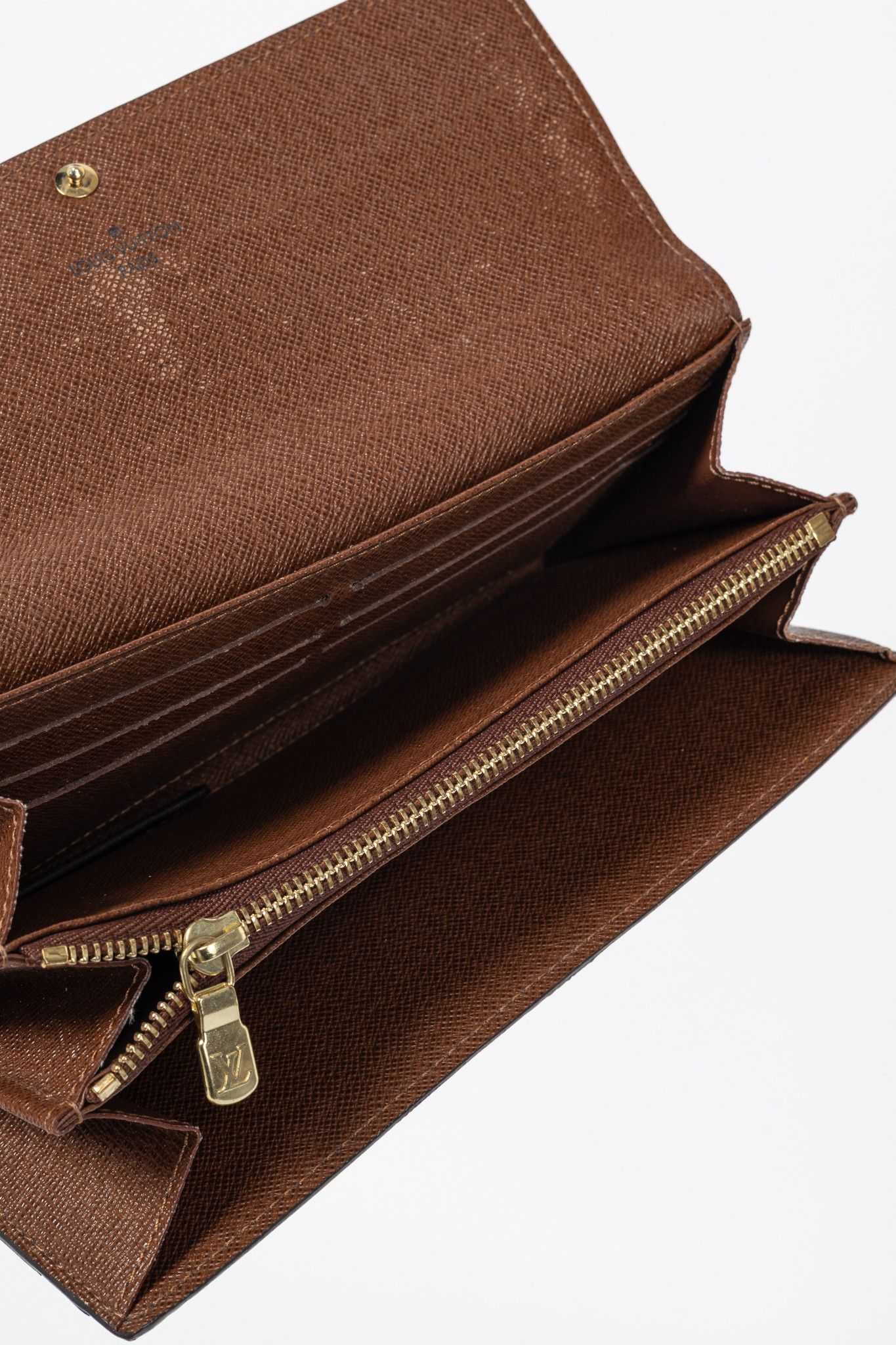 Louis Vuitton Louis Vuitton Sarah Monogram Canvas Flap Wallet Size ONE SIZE - 9 Thumbnail