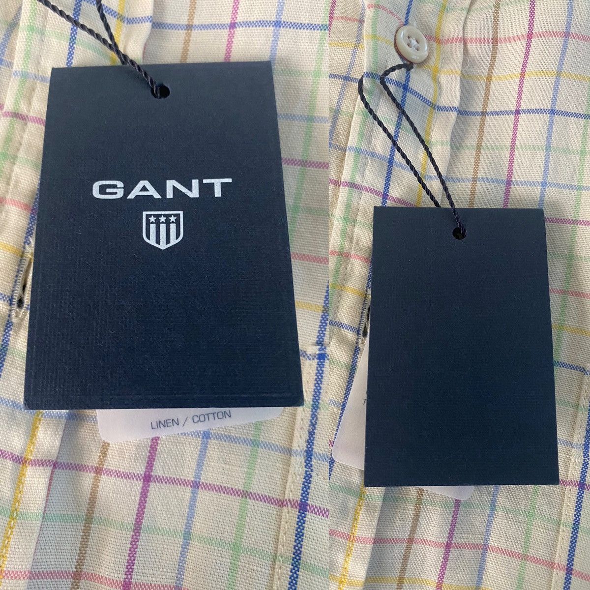 Gant Gant Classic Oxford Sunset Linen XL Regular Fit Button Up Size US XL / EU 56 / 4 - 8 Thumbnail