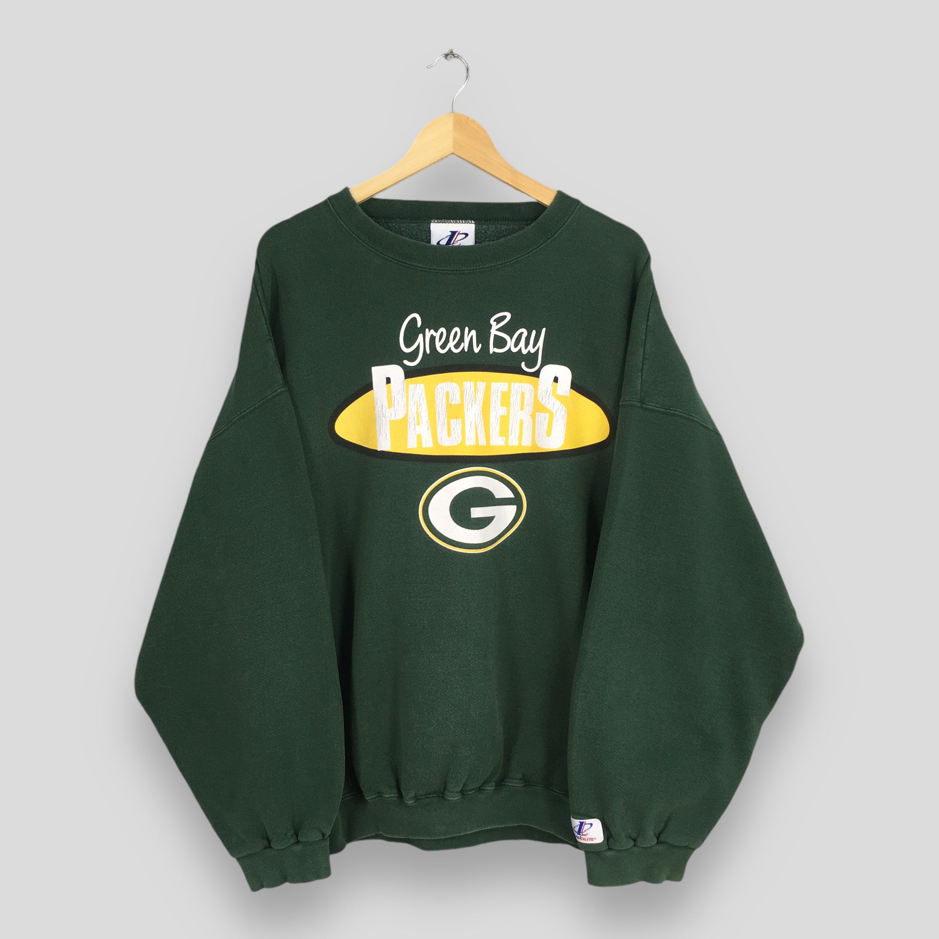 NFL Vintage 90s Green Bay Packers Football NFL Sweatshirt 2XL Size US XXL / EU 58 / 5 - 1 Thumbnail