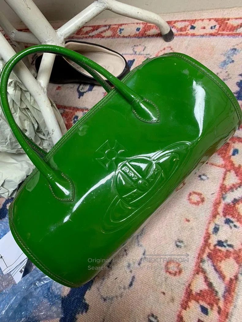 Vivienne Westwood Vivienne Westwood Vintage Green Patent Bag. Size ONE SIZE - 9 Thumbnail