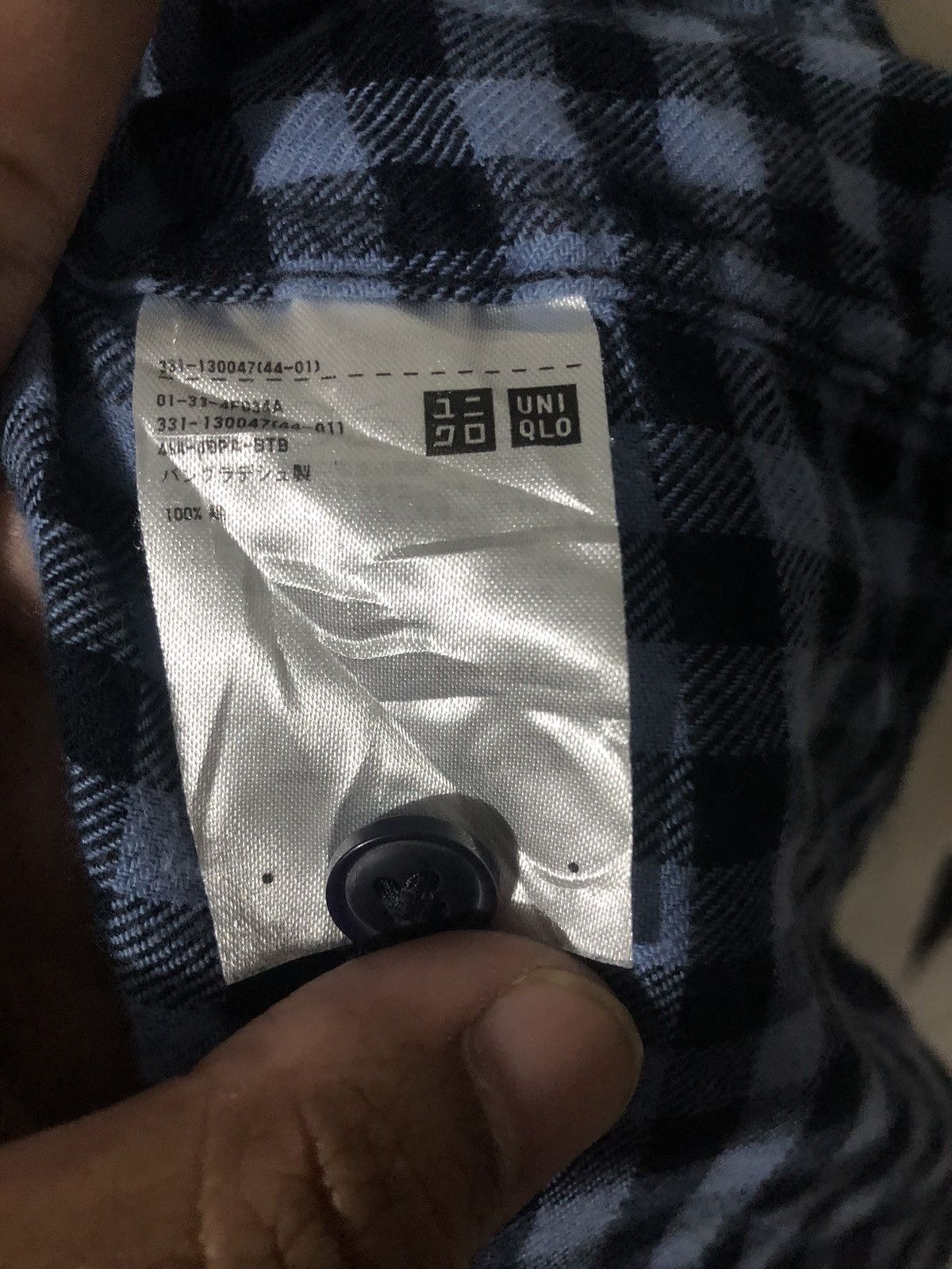 Flannel × Uniqlo FLANNEL x UNIQLO BLUE/BLACK Size US L / EU 52-54 / 3 - 4 Thumbnail
