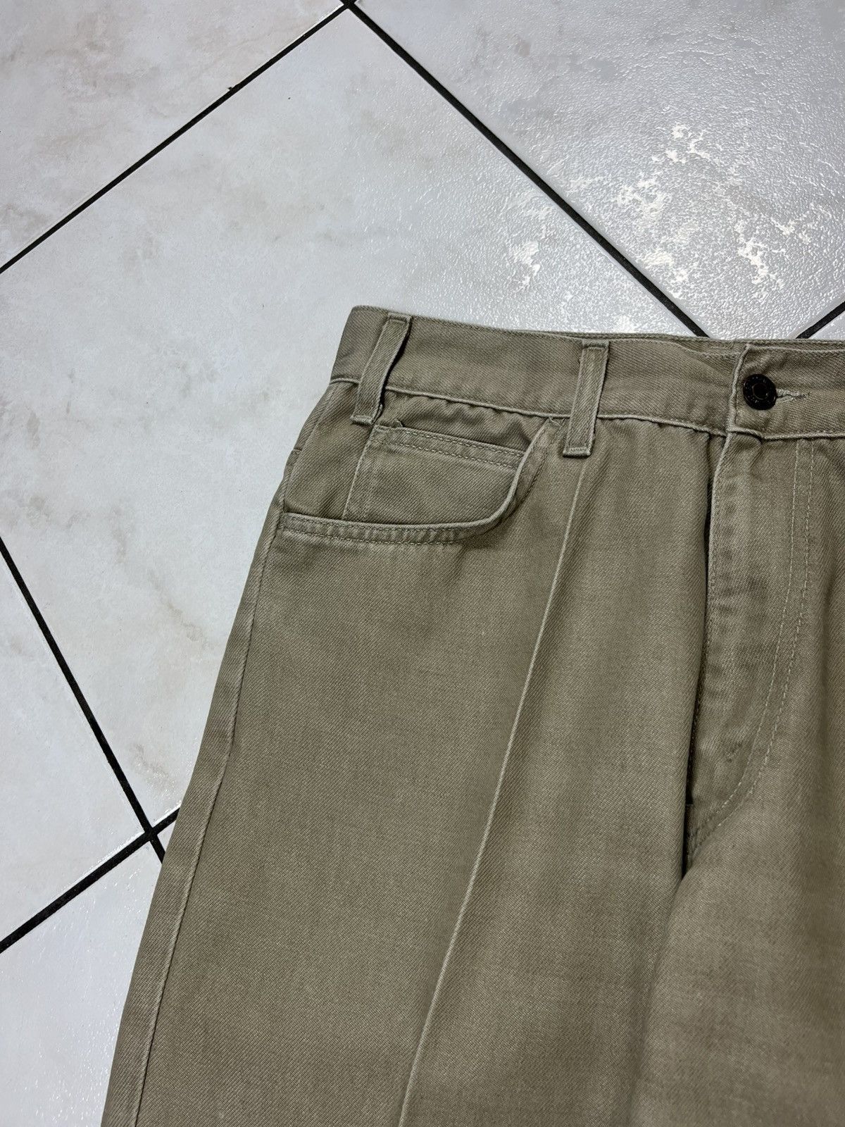 Levi's × Levi's Vintage Clothing × Vintage Vintage 90s Levi’s sta-prest center creased pants casual Size US 32 / EU 48 - 7 Thumbnail