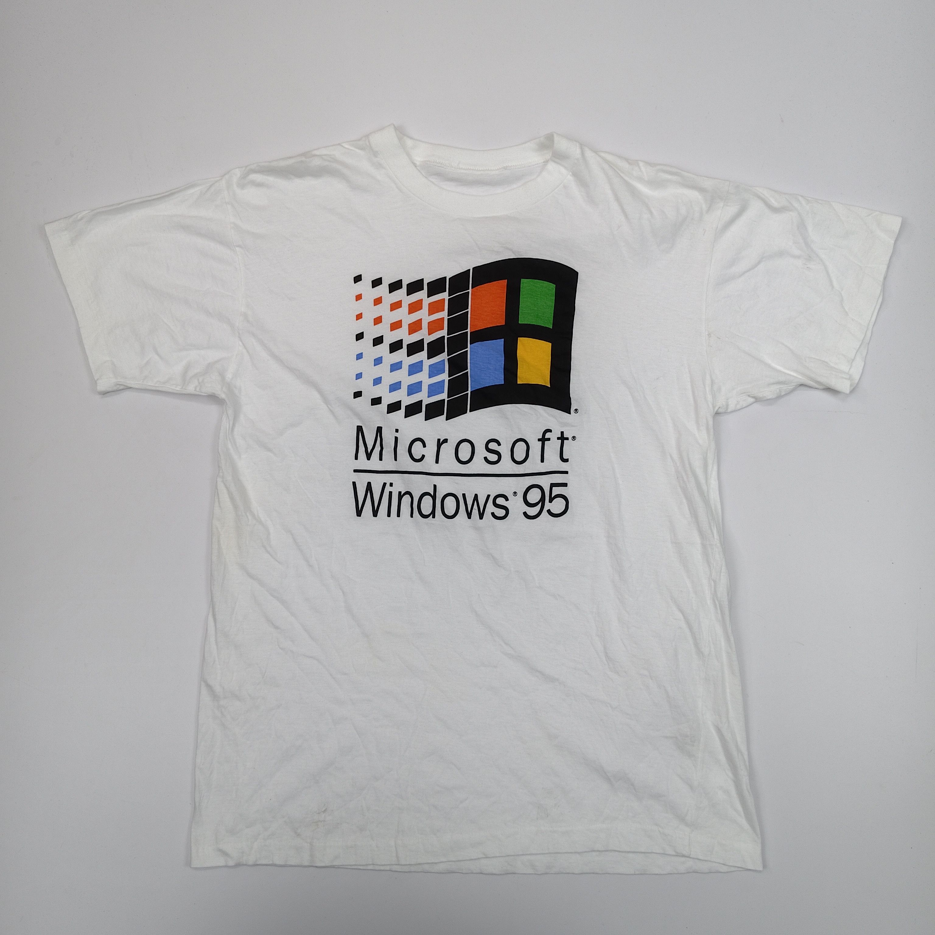 Band Tees 90s Microsoft Windows 95 #D Size US M / EU 48-50 / 2 - 1 Thumbnail