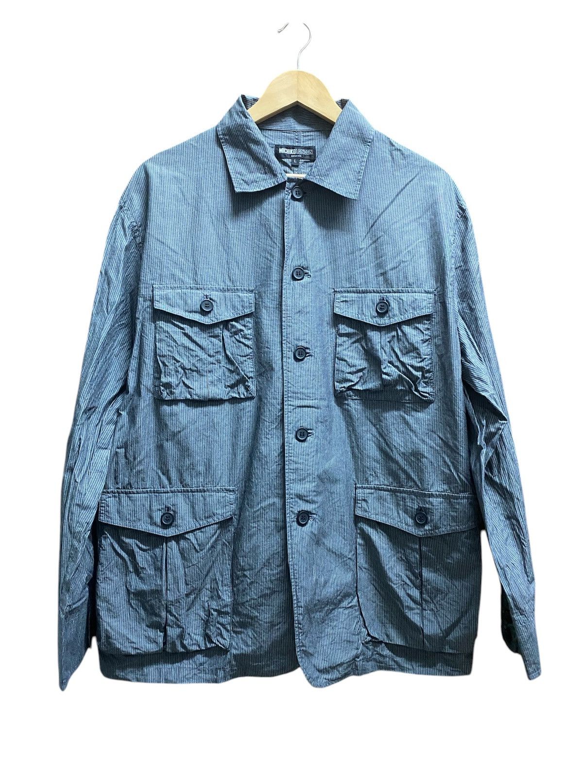 Japanese Brand × Michiko Koshino × Michiko Koshino London MICHIKO KOSHINO LONDON Jungle Jacket Size US L / EU 52-54 / 3 - 2 Thumbnail