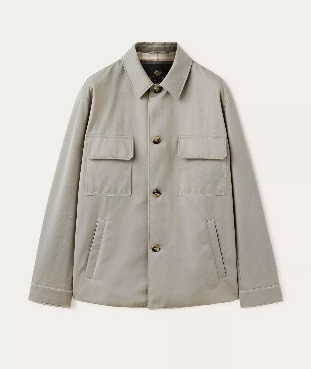 Loro Piana Sanda cotton-blend overshirt Size US M / EU 48-50 / 2 - 3 Thumbnail