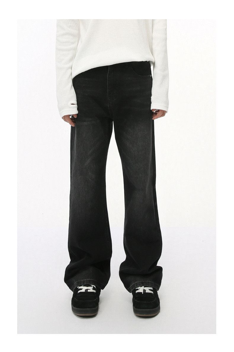 Japanese Brand High-street American Vibe retro black washed flared jeans Size US 32 / EU 48 - 1 Thumbnail