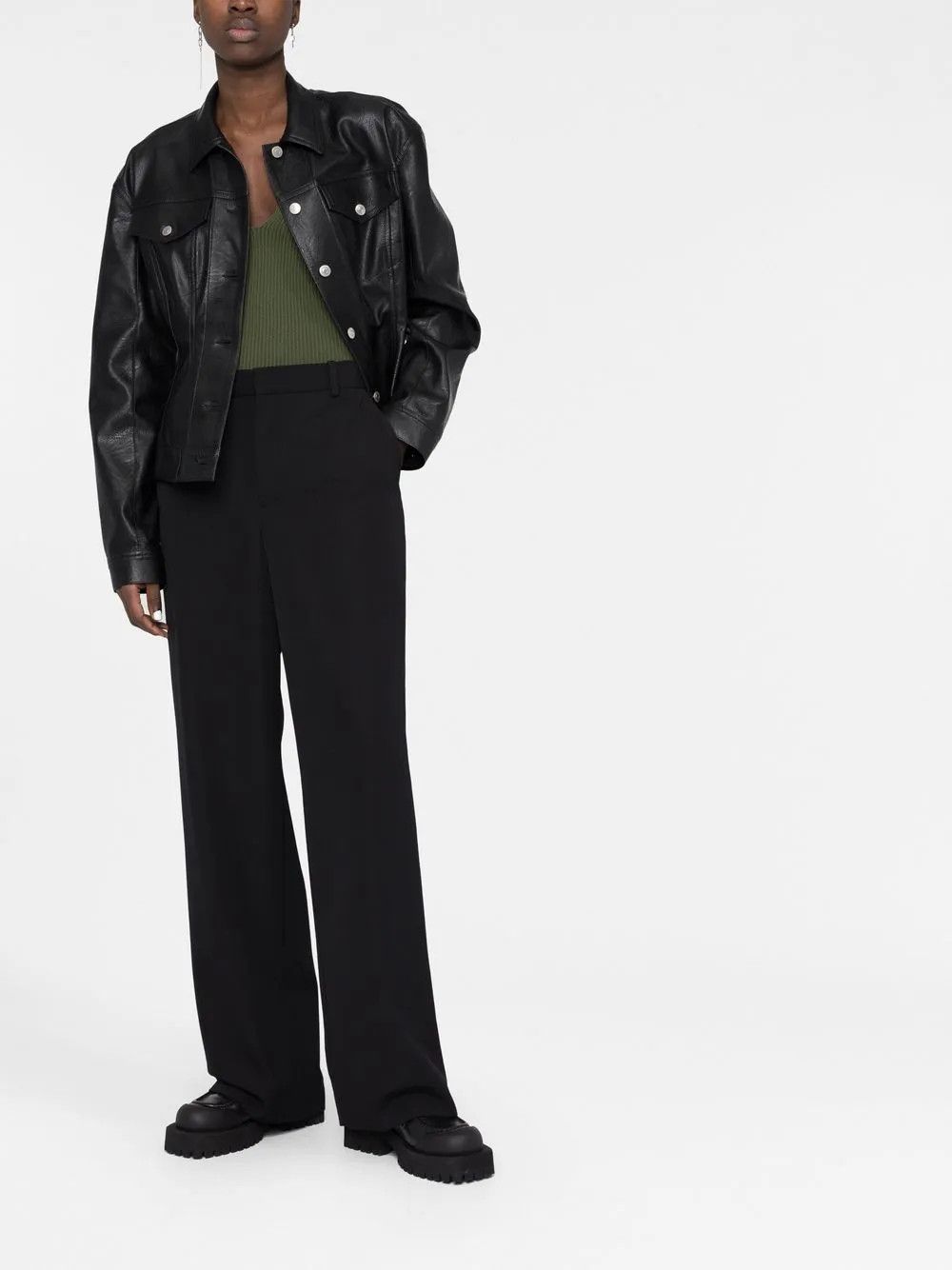 Balmain o1y0625 Casual Pant in Black Size 28" / US 6 / IT 42 - 6 Thumbnail