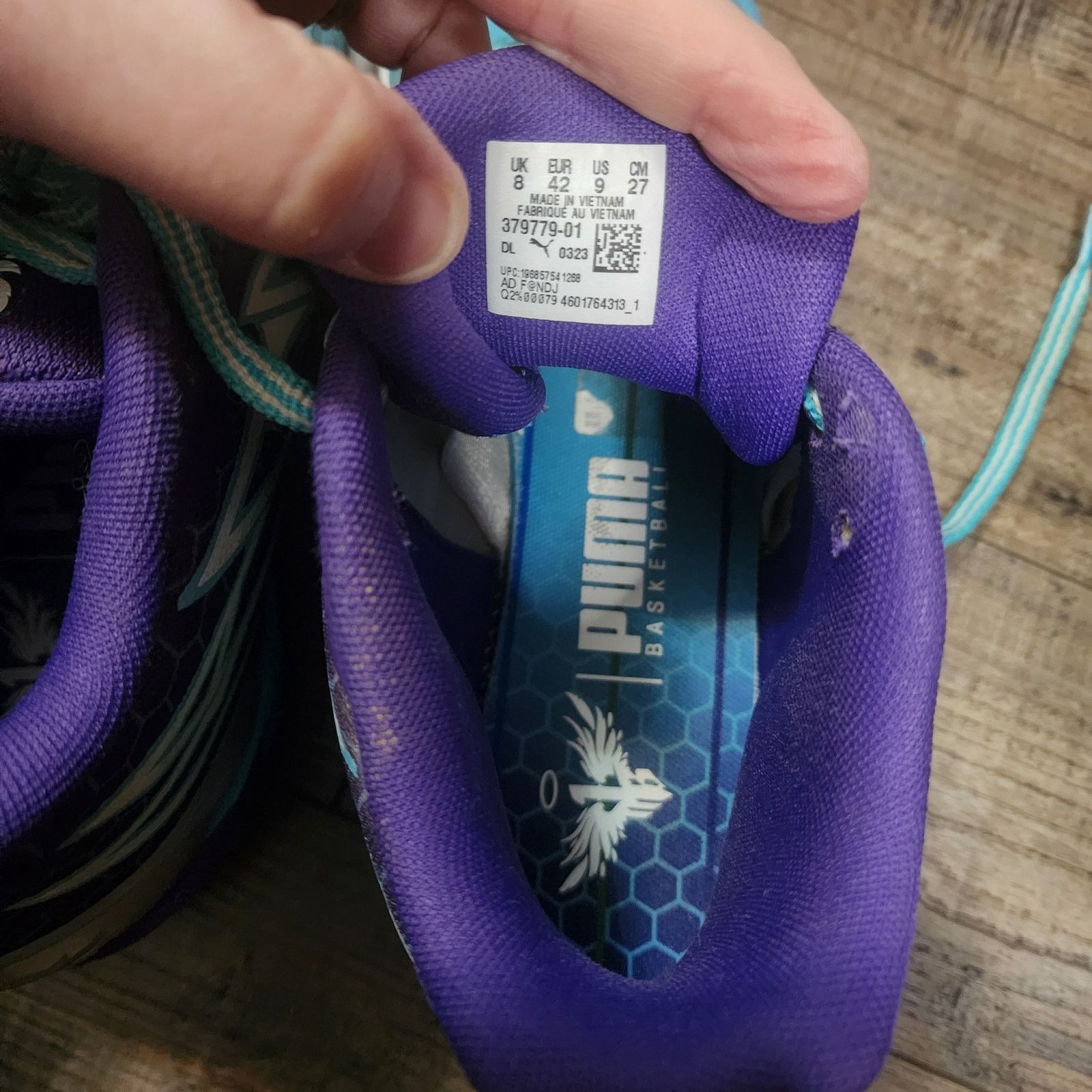Puma Puma LaMelo Ball MB.02 Teal/Purple79779-01 Men's Sz 9 b42 Size US 9 / EU 42 - 8 Thumbnail