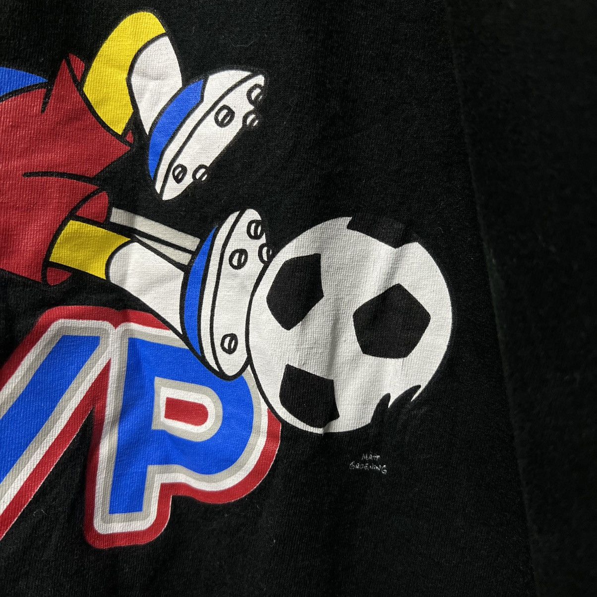 The Simpsons Vintage Simpsons 2002 T Shirt “MVP Soccer Club” Bart Tee Size US M / EU 48-50 / 2 - 6 Thumbnail