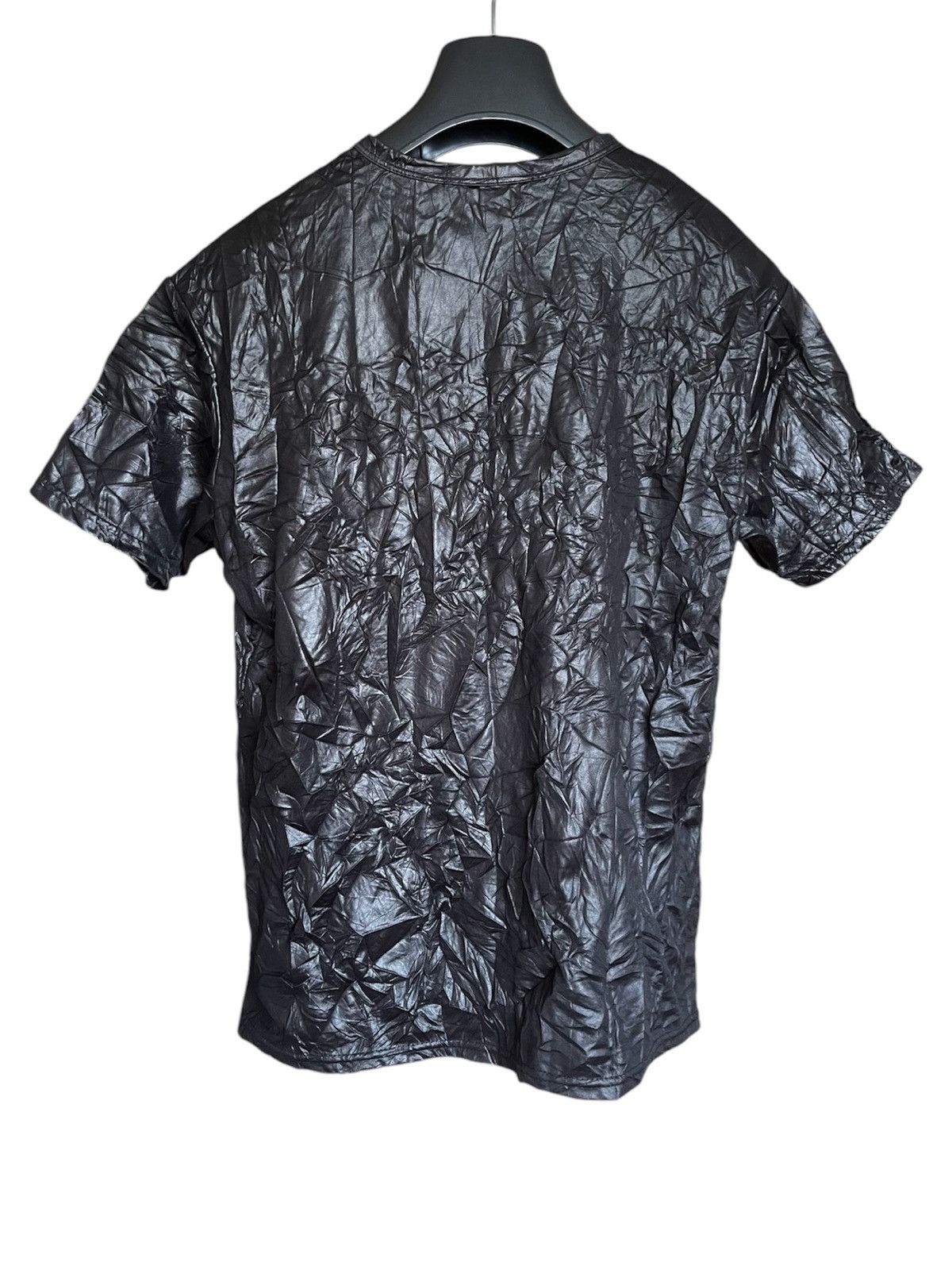 Designer × Japanese Brand Raygun polyester rave black vintage t-shirt tee drkshdw Size US L / EU 52-54 / 3 - 4 Thumbnail
