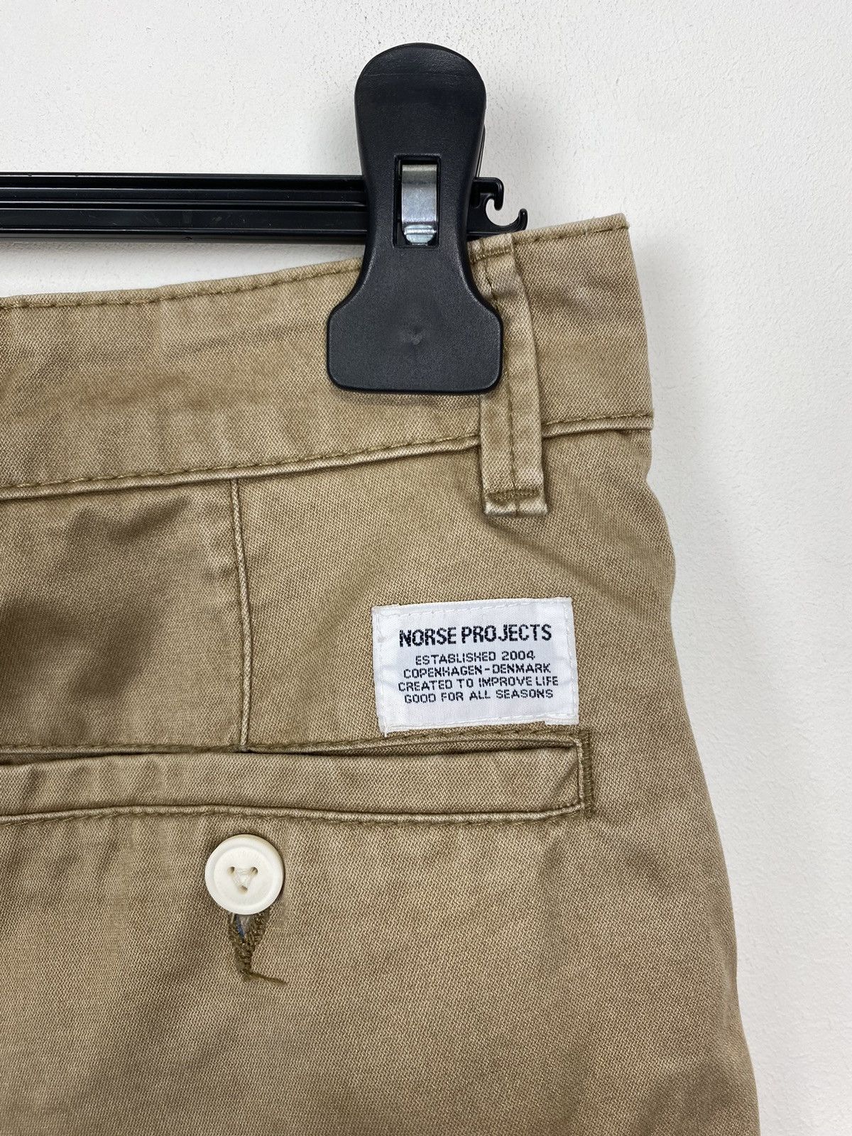 Norse Projects Norse Project Aros Heavy Chinos SS/11 Pants Size 31 Beige Size US 32 / EU 48 - 3 Thumbnail