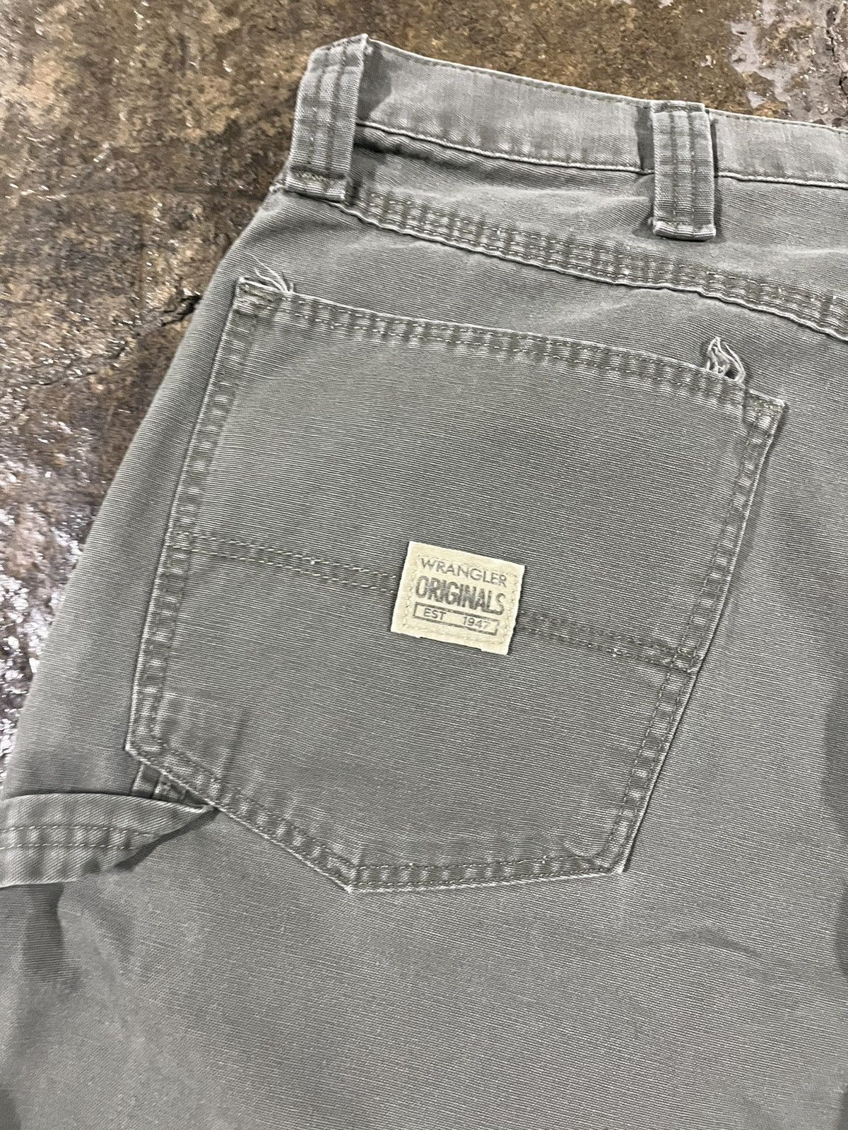 Carhartt × Vintage × Wrangler Crazy Y2K Carhartt Style Wrangler Carpenter Skater Shorts Size US 38 / EU 54 - 5 Thumbnail