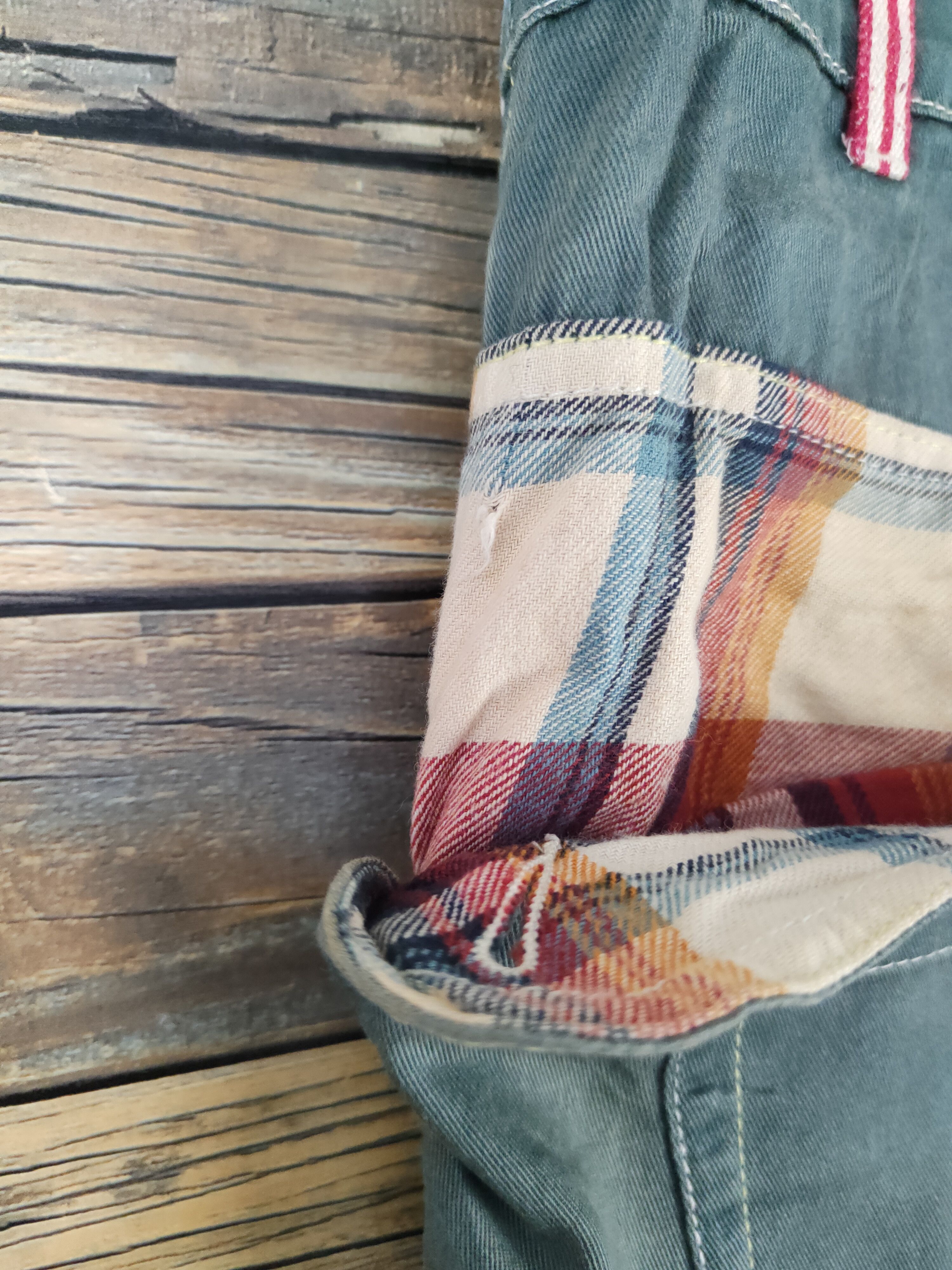 Japanese Brand Japan double waist Faded Multipocket Casual Pants #W1784 Size US 29 - 8 Thumbnail
