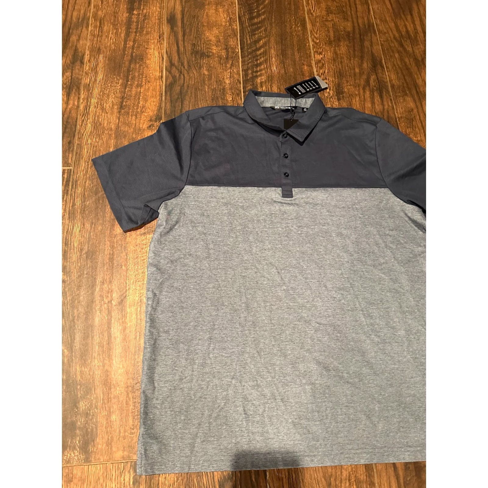 TravisMathew NWT Travis Mathew Oceanside Blocked Polo Gray Blue Men 2XL XXL Polo Golf TM Oceanside Blocked Men 2XL Blue Gray Size US XXL / EU 58 / 5 - 3 Thumbnail