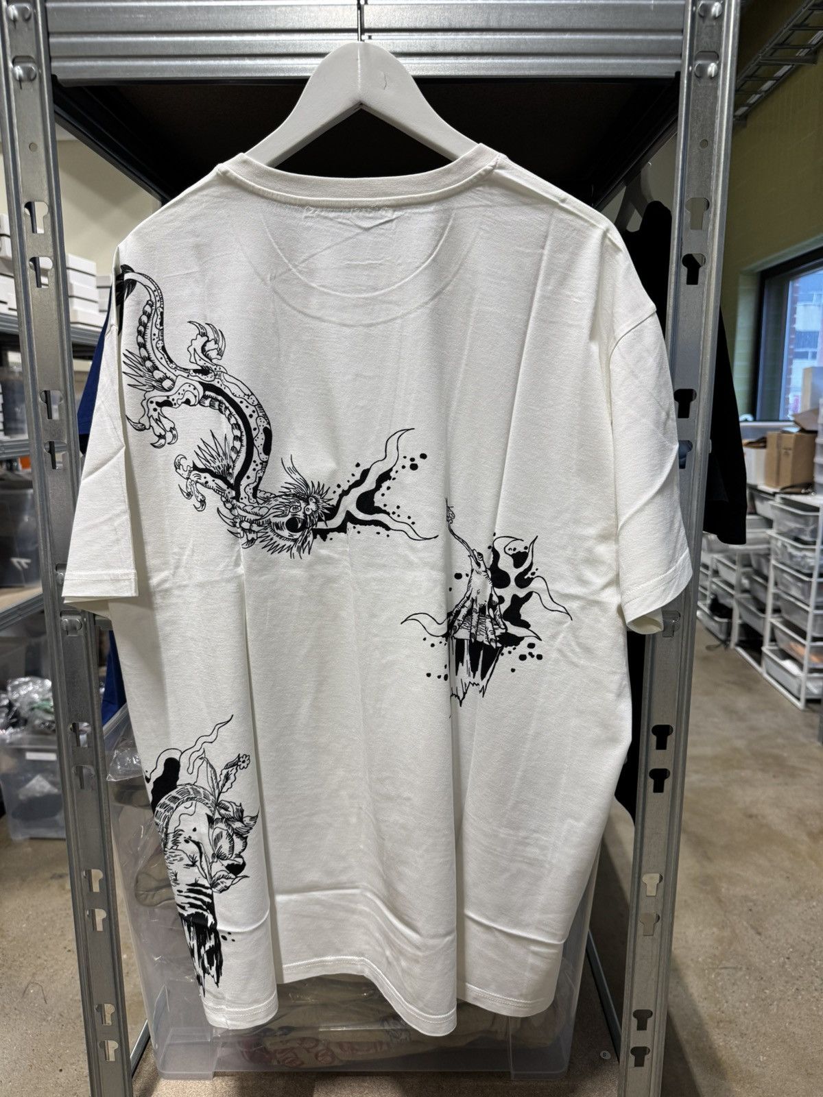 Givenchy Givenchy Logo T-Shirt NEW 500$ Size US XXL / EU 58 / 5 - 3 Thumbnail