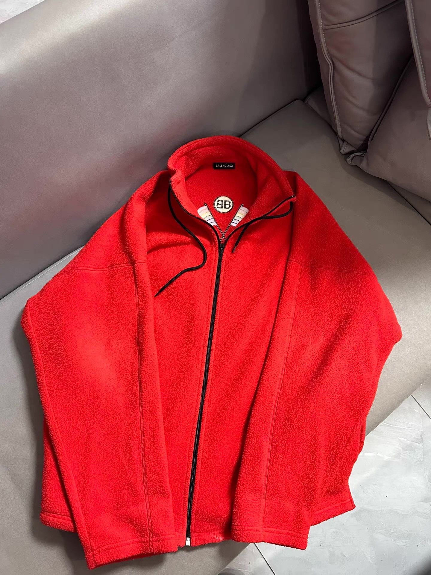 Balenciaga Balenciaga Flag Fleece Ｑ20 Size US L / EU 52-54 / 3 - 1 Thumbnail