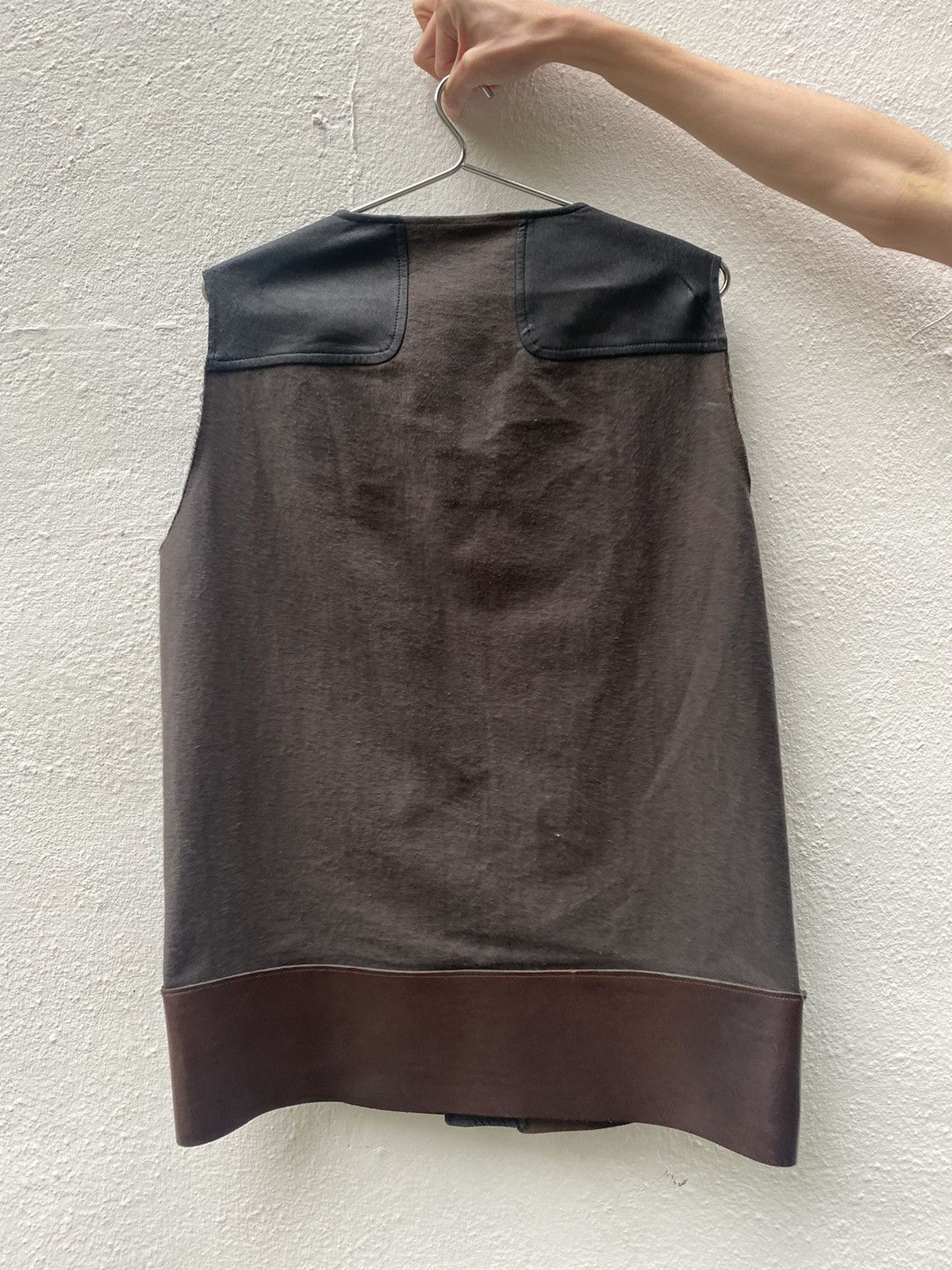 Rick Owens Rick Owens ANTHEM SS11 Leather Vest Size US M / EU 48-50 / 2 - 4 Thumbnail