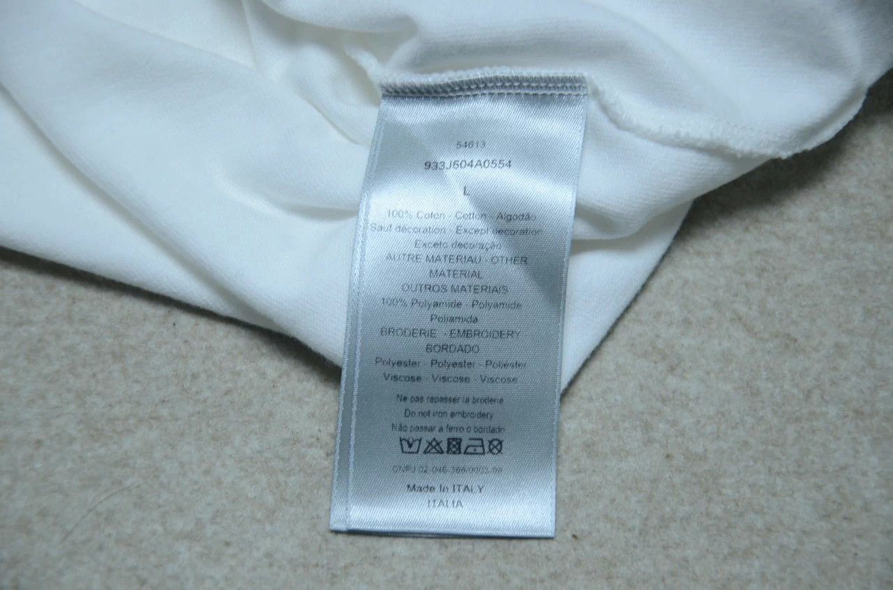 Dior Dior Runway Alphabet Sequin Embroidered Short-Sleeve Size US L / EU 52-54 / 3 - 8 Thumbnail