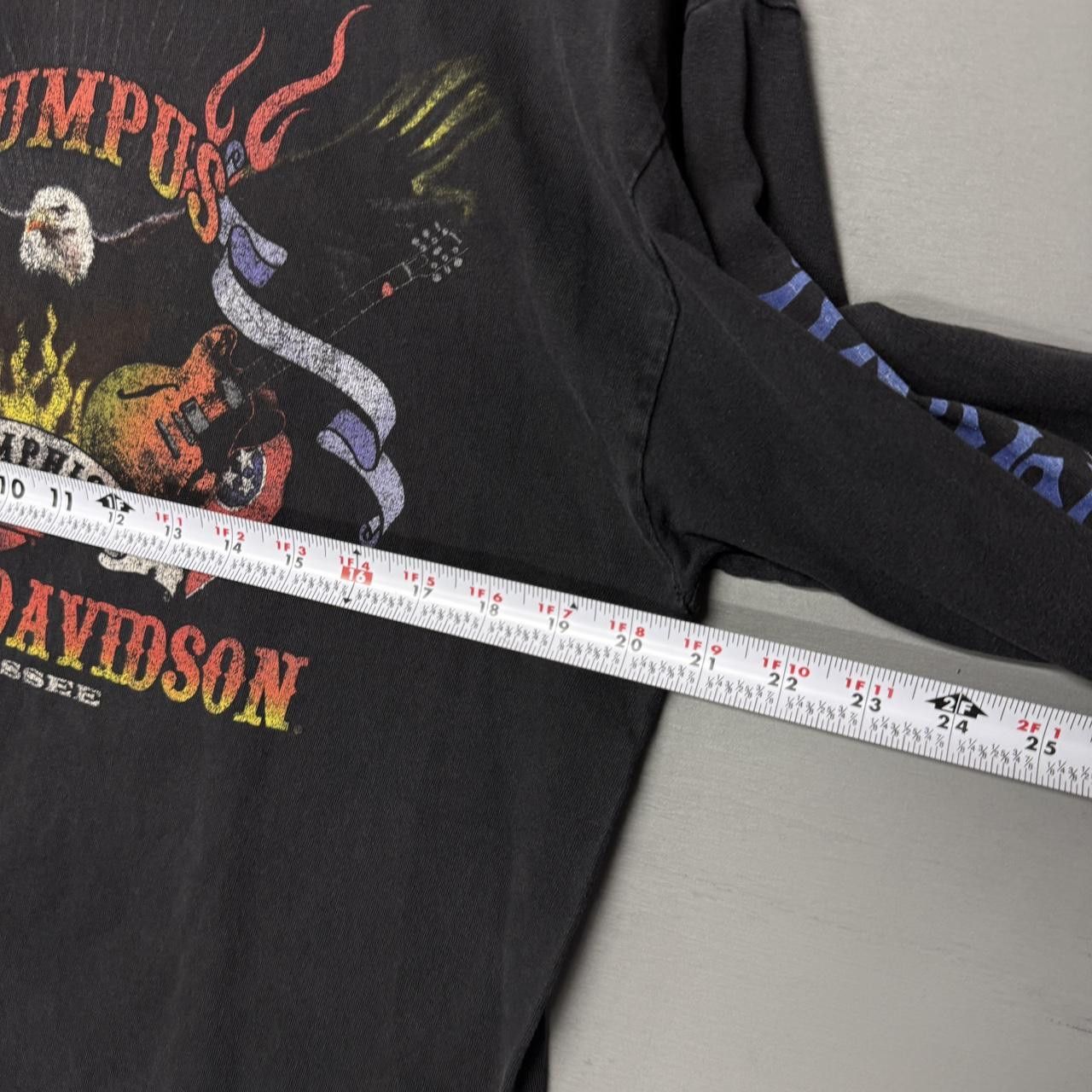 Harley Davidson Harley Davidson Long Sleeve Flame Black RARE Shirt Large Size US L / EU 52-54 / 3 - 5 Thumbnail