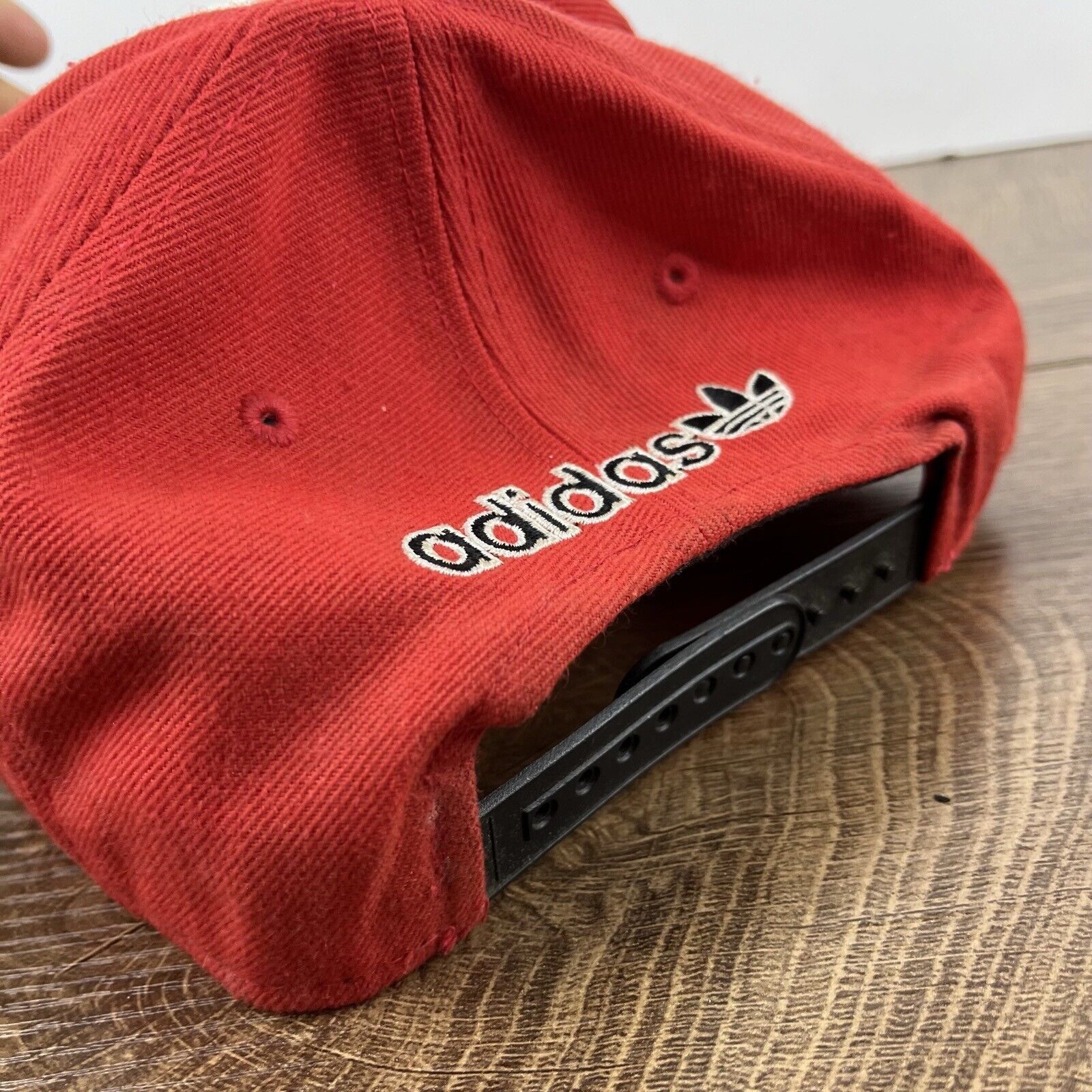 Adidas Chicago BullsSnapback Hat Adidas Red White Hat Adjustable Wh Size ONE SIZE - 11 Thumbnail