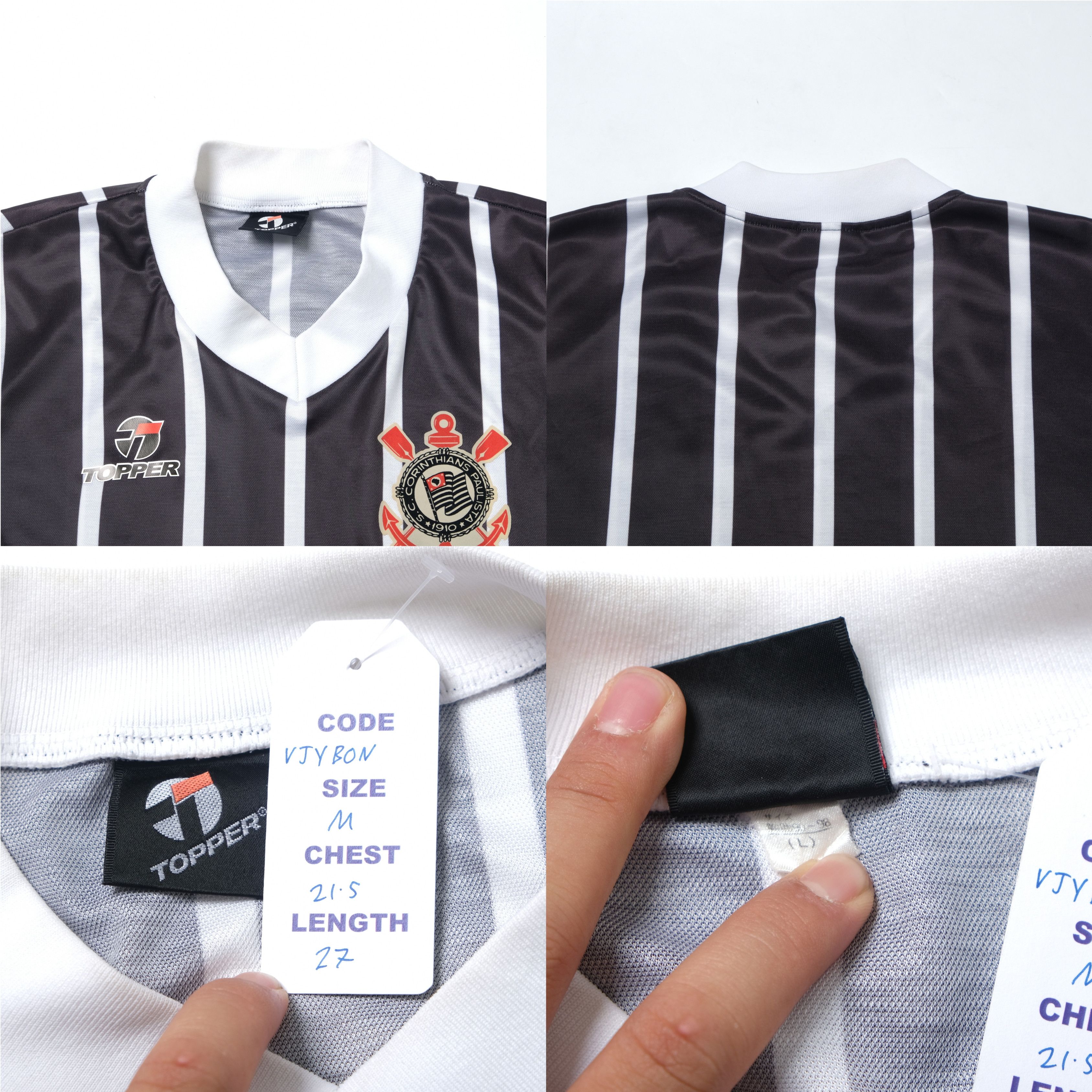 Other 1982 Corinthians Away Shirt Topper (L) Size US M / EU 48-50 / 2 - 4 Thumbnail