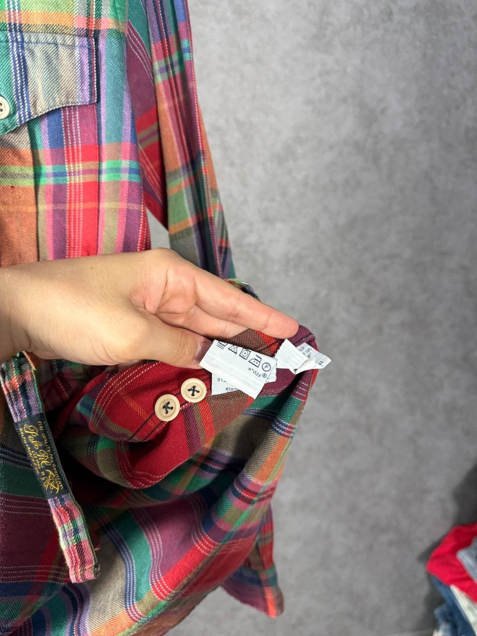 Polo Ralph Lauren Polo Ralph Lauren designer flannel checkered shirt Size US S / EU 44-46 / 1 - 4 Thumbnail