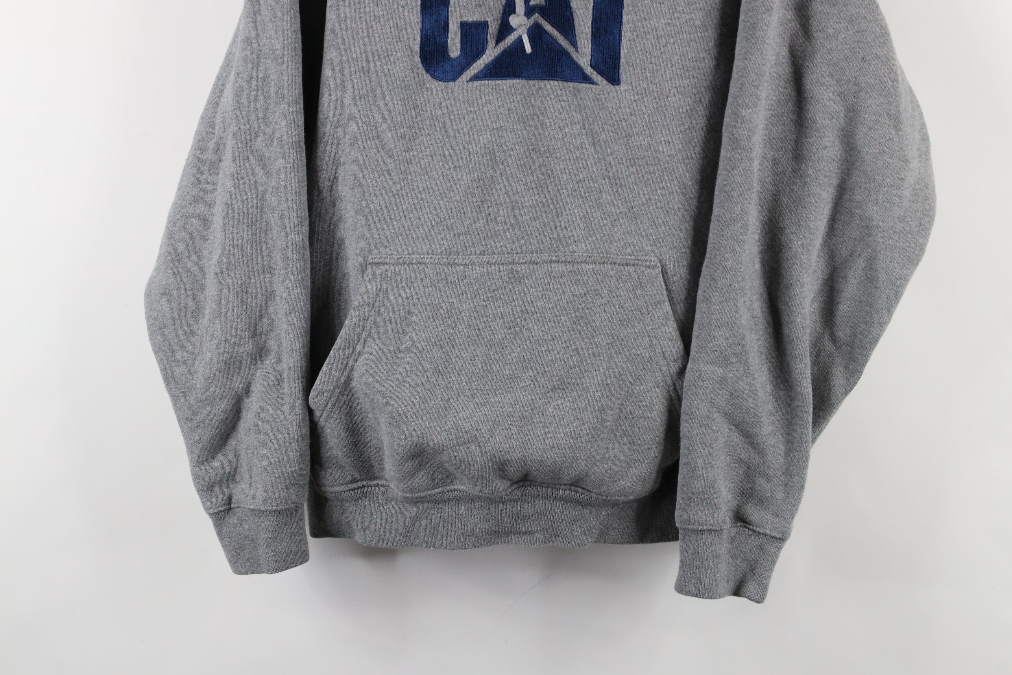 Caterpillar × Vintage Vintage Y2K Cat Caterpillar Heavyweight Hoodie Sweatshirt Size US L / EU 52-54 / 3 - 3 Thumbnail