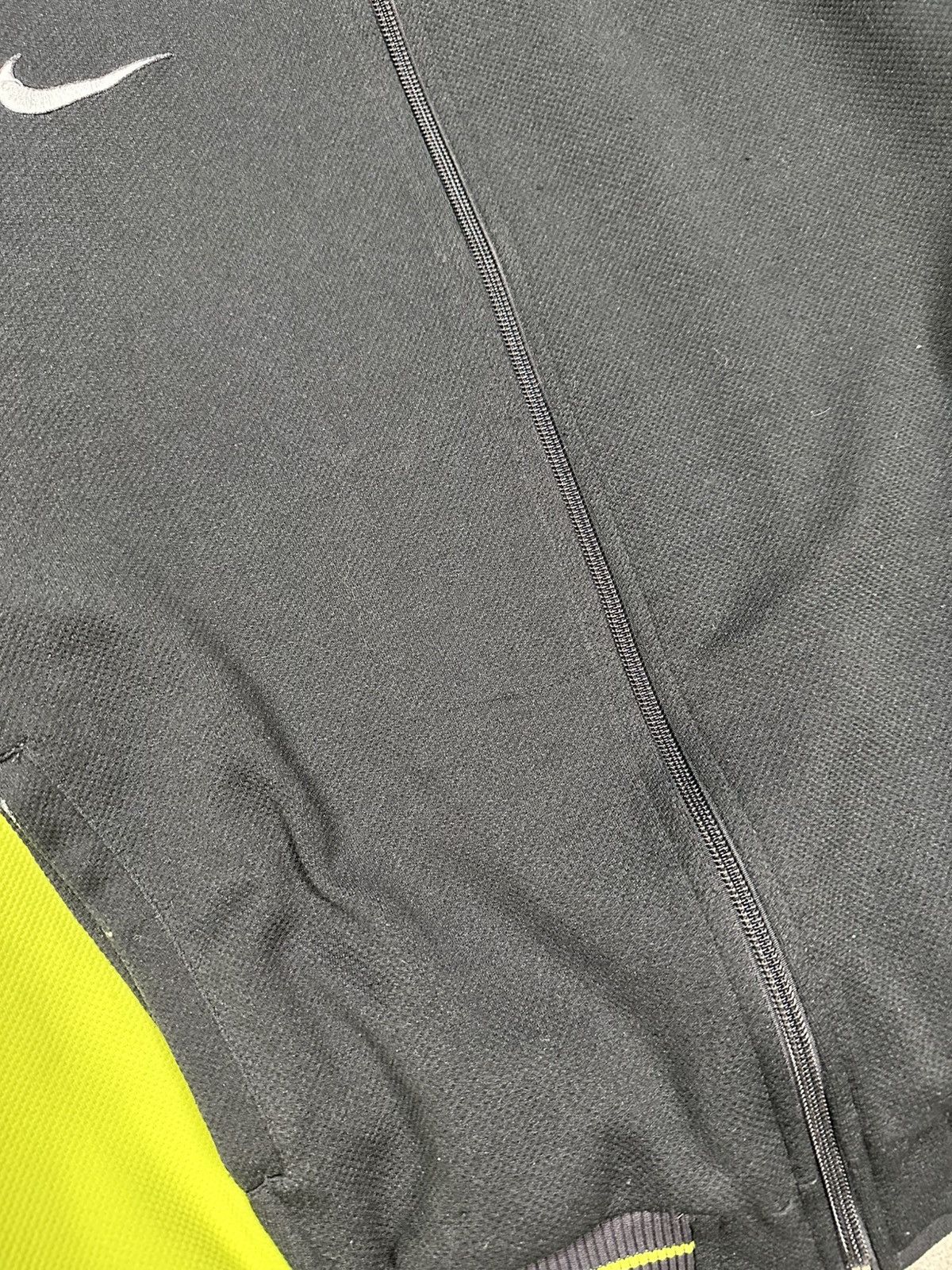 Nike Vintage 90s Nike Black Neon Track Jacket Multi Swoosh Logo Size US XL / EU 56 / 4 - 10 Thumbnail