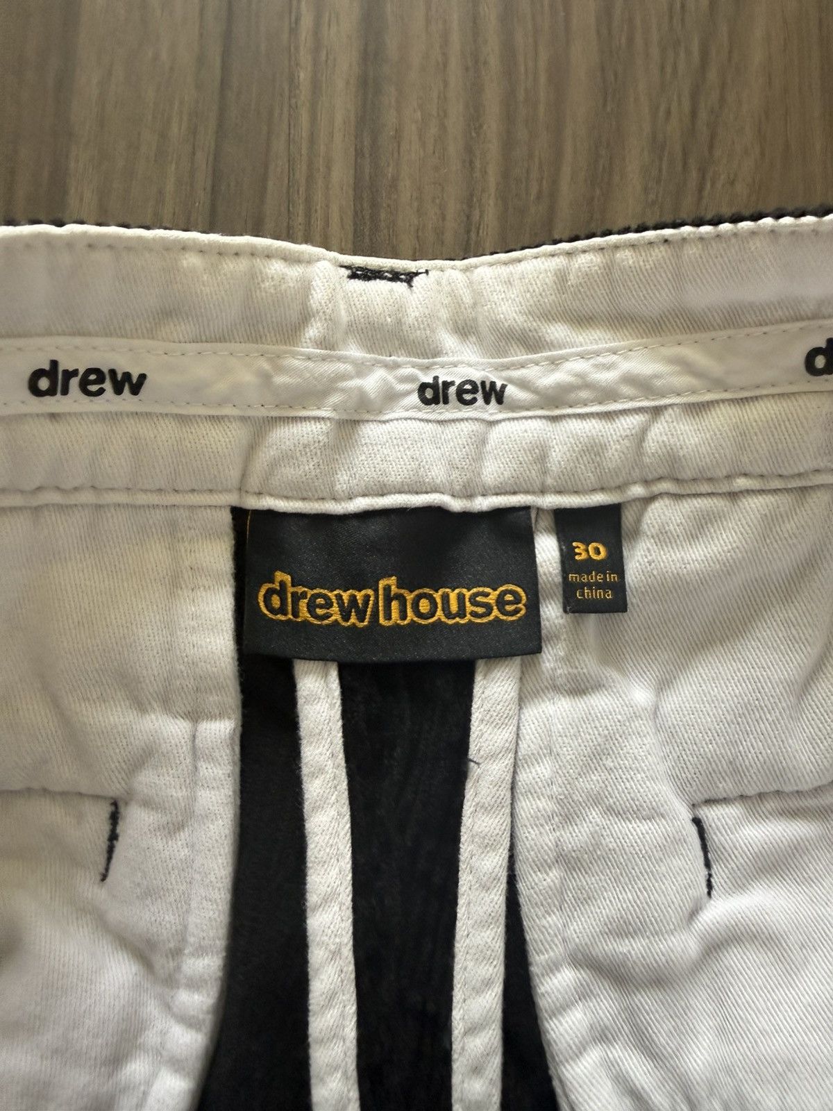 Drew House Drew House Black Corduroy Pants Size 30 straight Size US 30 / EU 46 - 4 Thumbnail