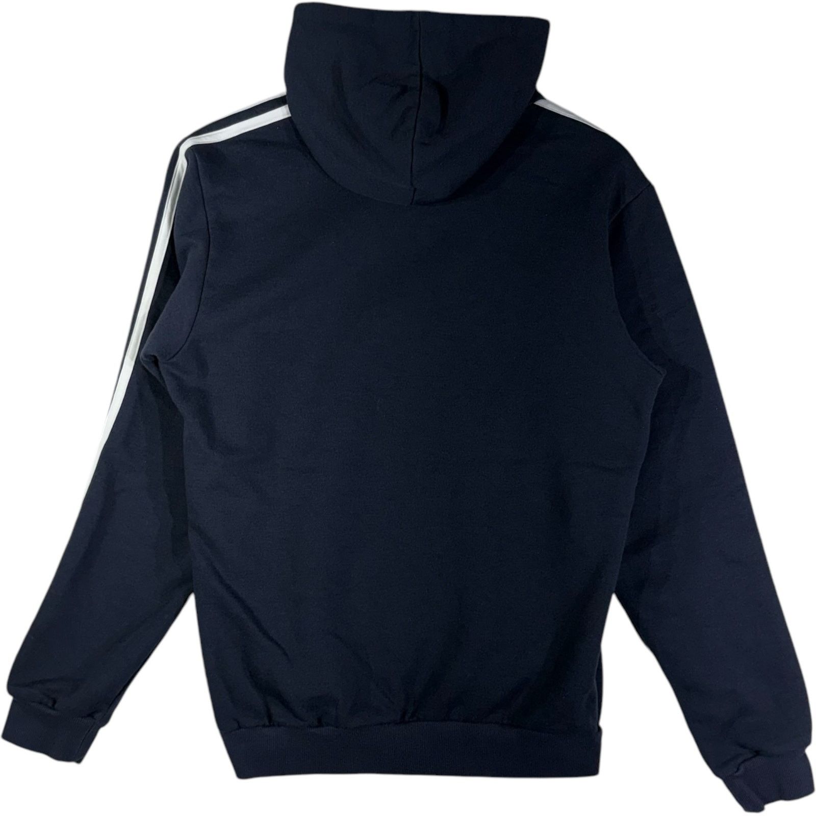 Adidas Adidas Big Logo Striped Sleeves Pullover Hoodie Size US S / EU 44-46 / 1 - 5 Thumbnail