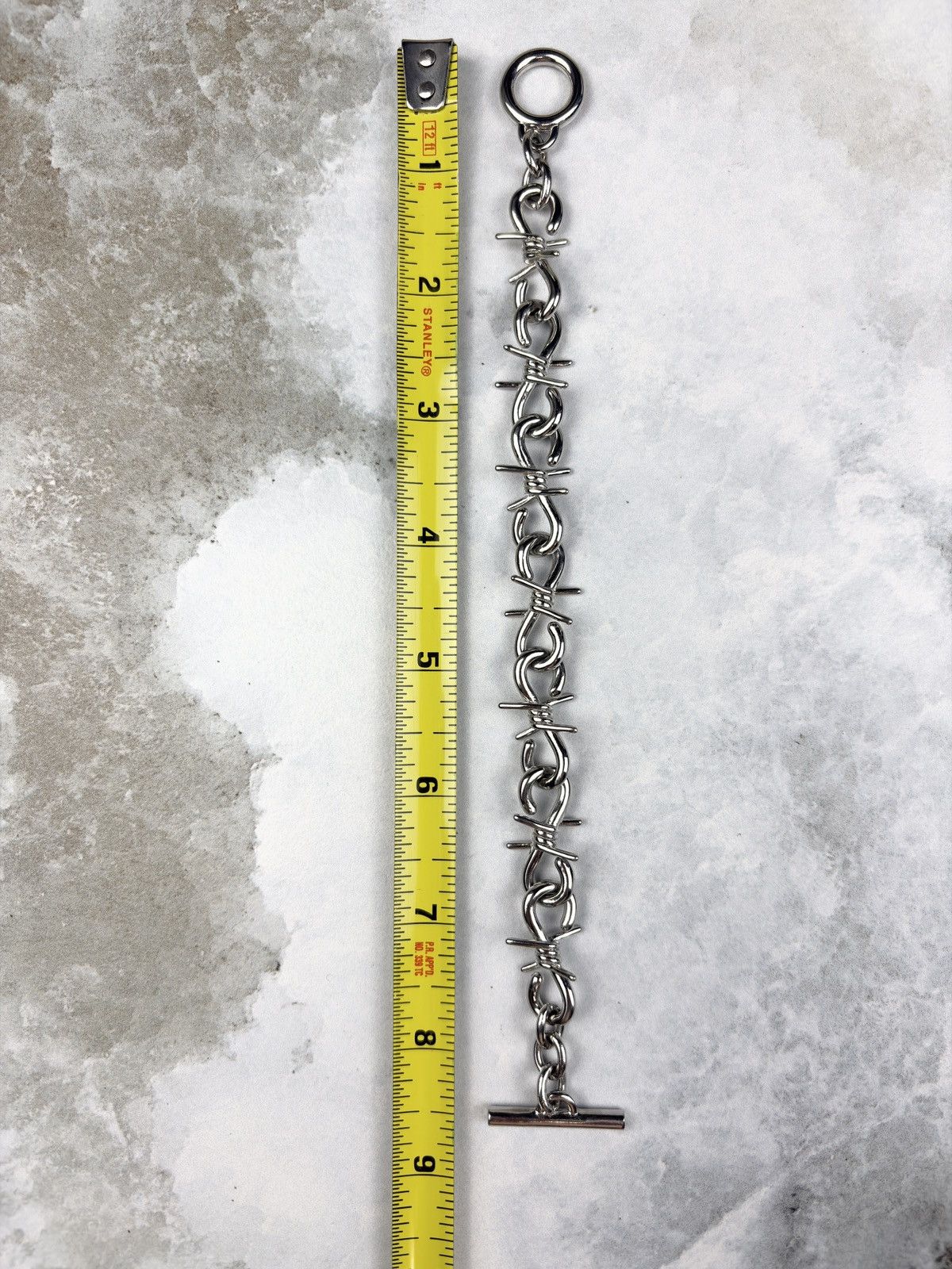 Undercover AW23 Undercover Barbed Wire Thorn Silver Bracelet Size ONE SIZE - 5 Thumbnail
