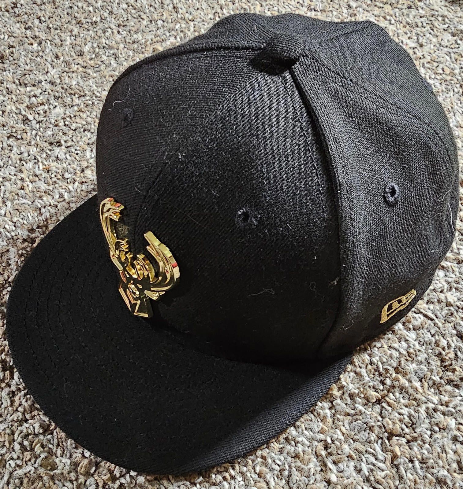 New Era New Era Black Milwaukee Bucks Black & GOLD Logo 9FIFTY Size ONE SIZE - 1 Thumbnail