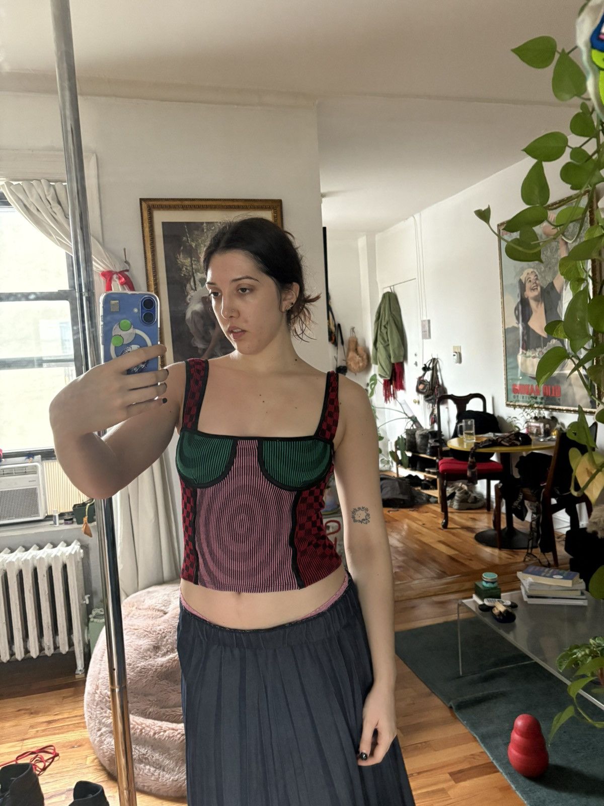 Paolina Russo Paolina Russo Ssense Exclusive Illusion Knit Top Size M / US 6-8 / IT 42-44 - 2 Thumbnail