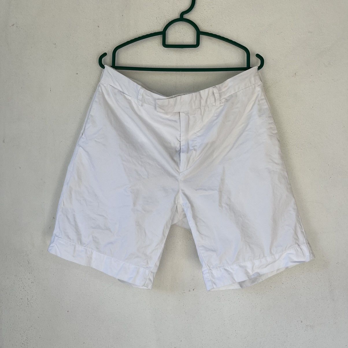 Polo Ralph Lauren Polo Ralph Lauren White Cotton Shorts – Slim Fit Size US 34 / EU 50 - 1 Thumbnail