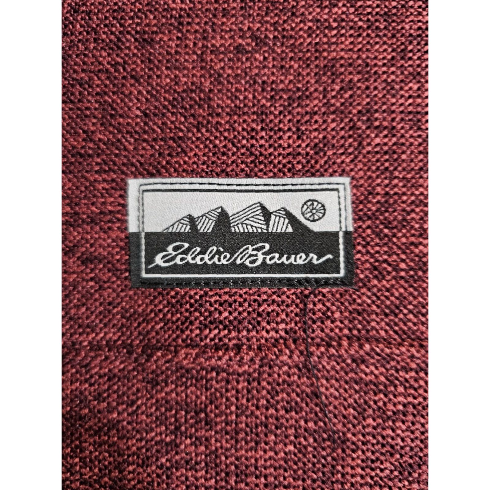Eddie Bauer VINTAGE Eddie Bauer Classic Radiator Fleece Burgundy Pullover Fleece 1/4 Snap Mens M Burgandy Classic Pullover Sweater Mens Medium" Size US M / EU 48-50 / 2 - 6 Thumbnail